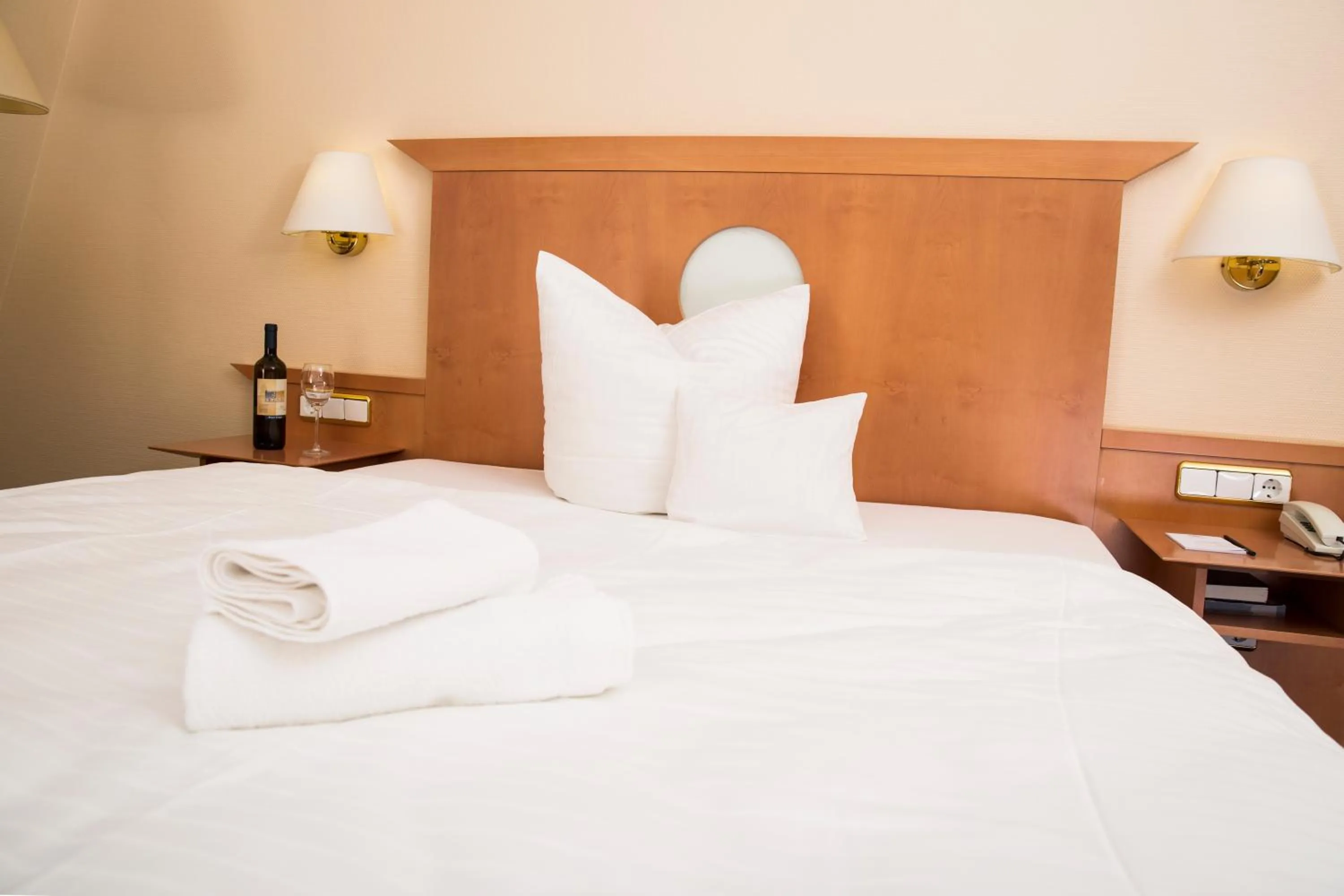 Bed in Hotel Dietmayr