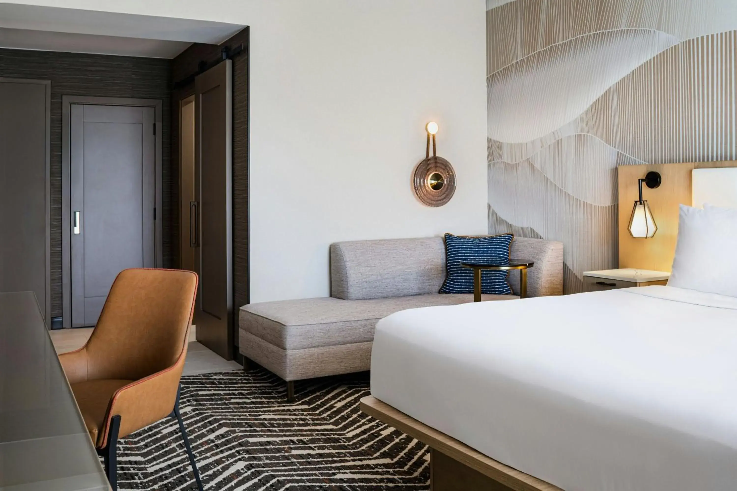 Larger Guest room, 1 King, Balcony in Marriott Dallas Fort Worth Westlake Larger Guest room, 1 King, Balcony in Marriott Dallas Fort Worth Westlake