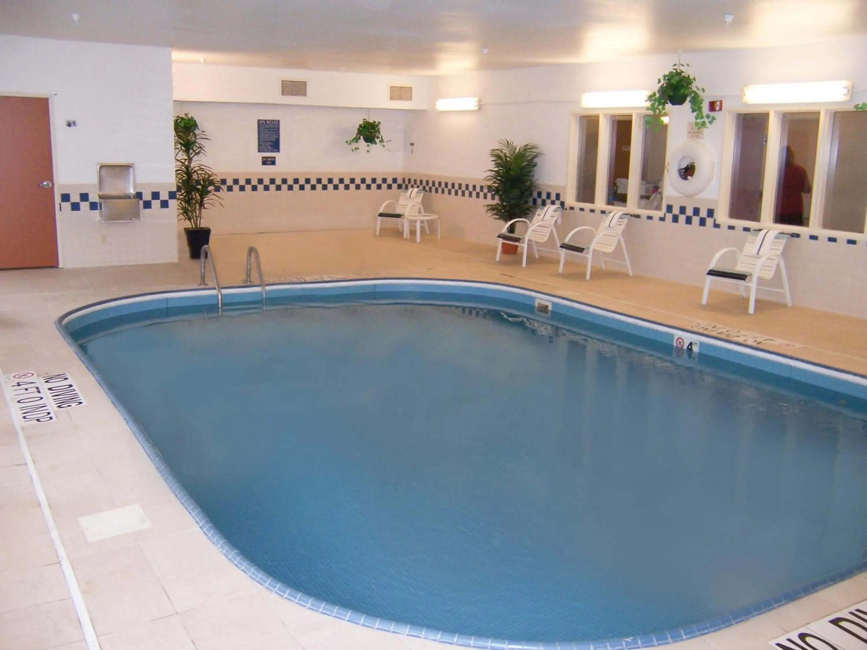 Swimming pool in AmericInn by Wyndham Hudson