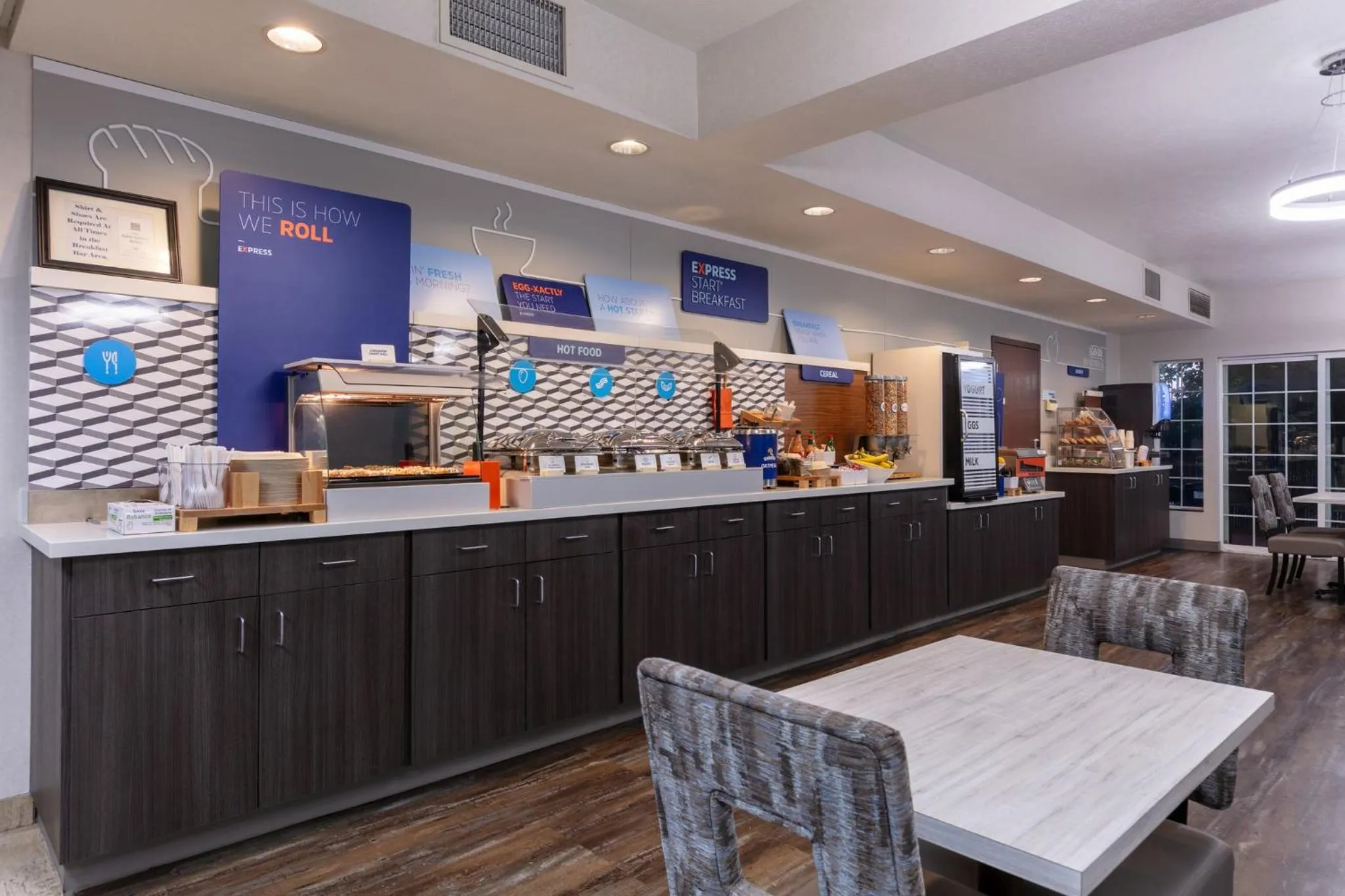 Breakfast in Holiday Inn Express Spokane-Valley by IHG