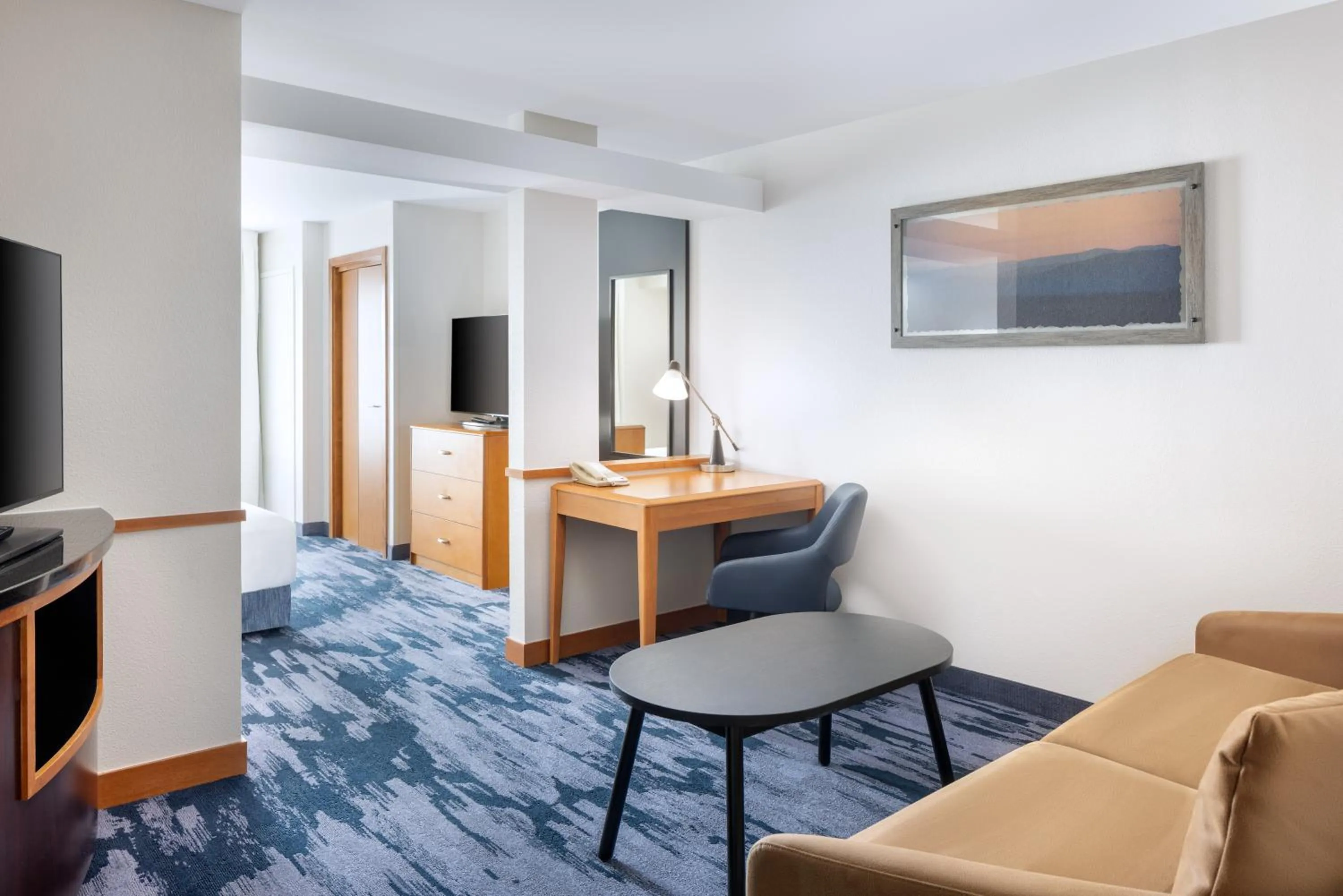 Living room in Fairfield Inn and Suites Turlock