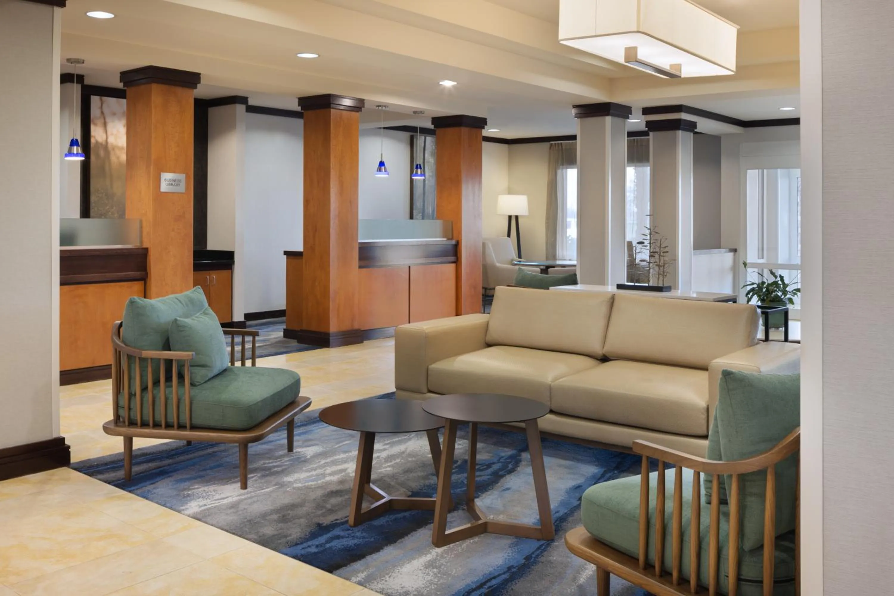Lobby or reception in Fairfield Inn and Suites Turlock