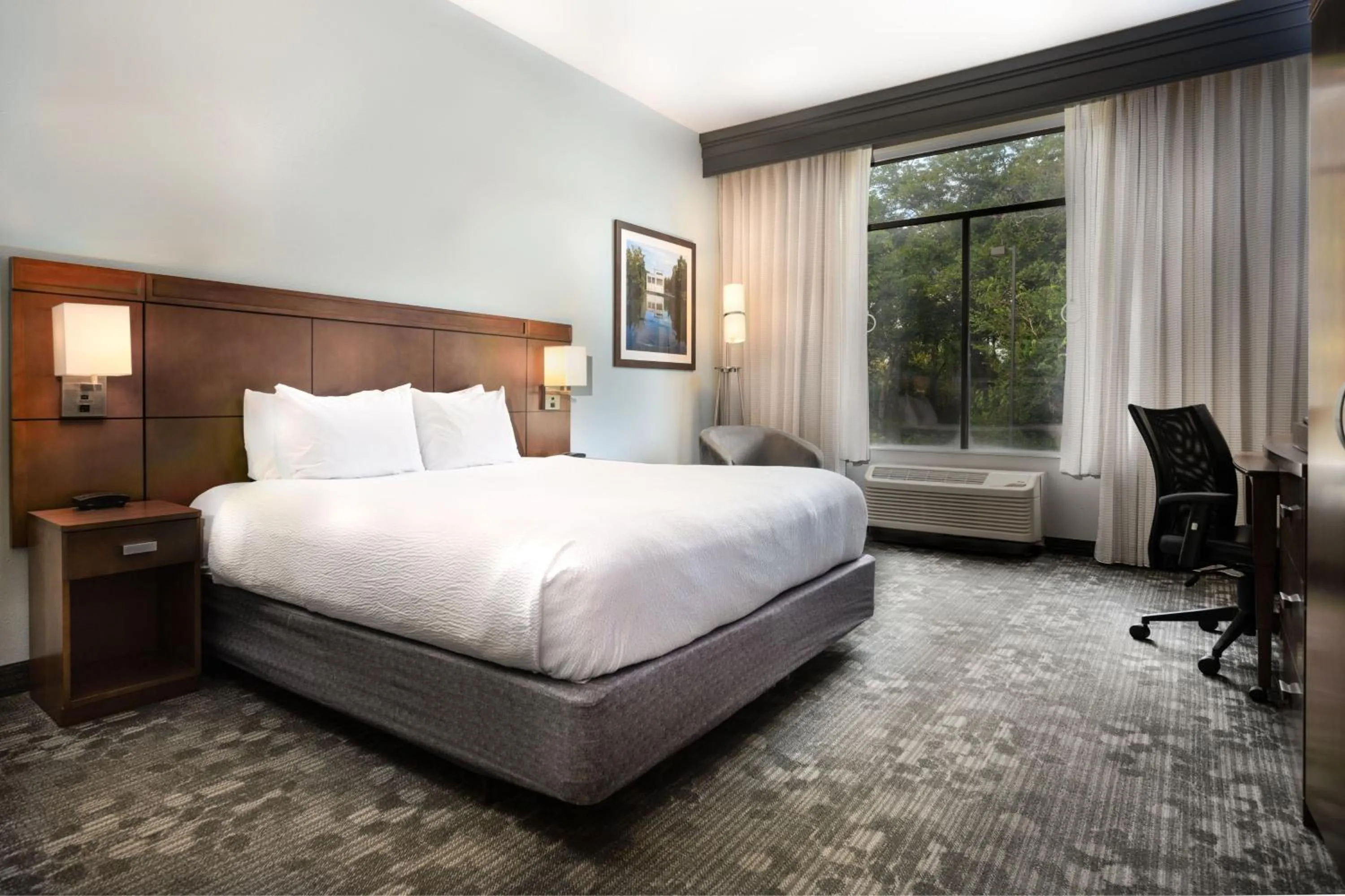 Photo of the whole room, Bed in Courtyard by Marriott New Braunfels River Village