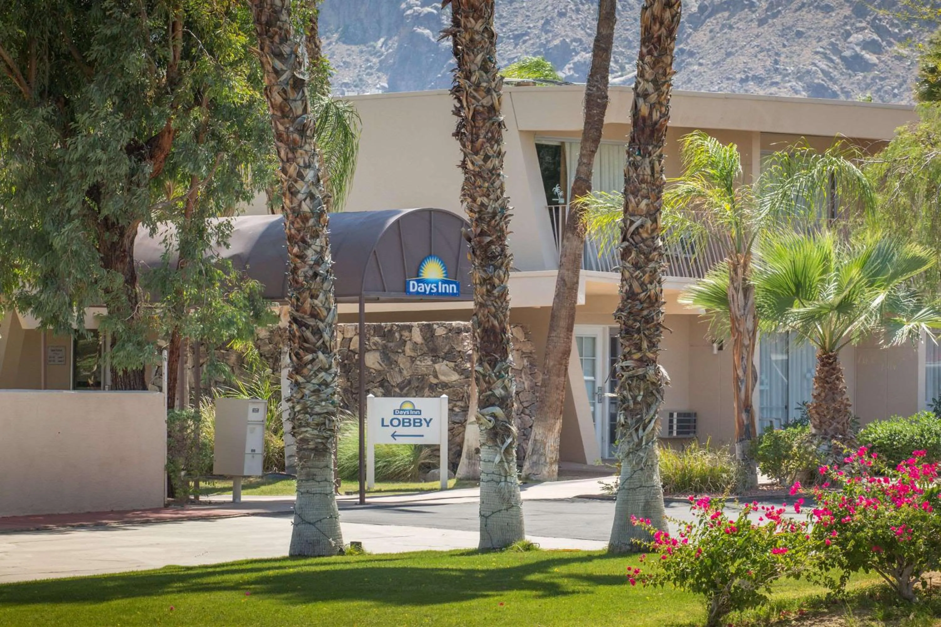 Property building in Days Inn by Wyndham Palm Springs
