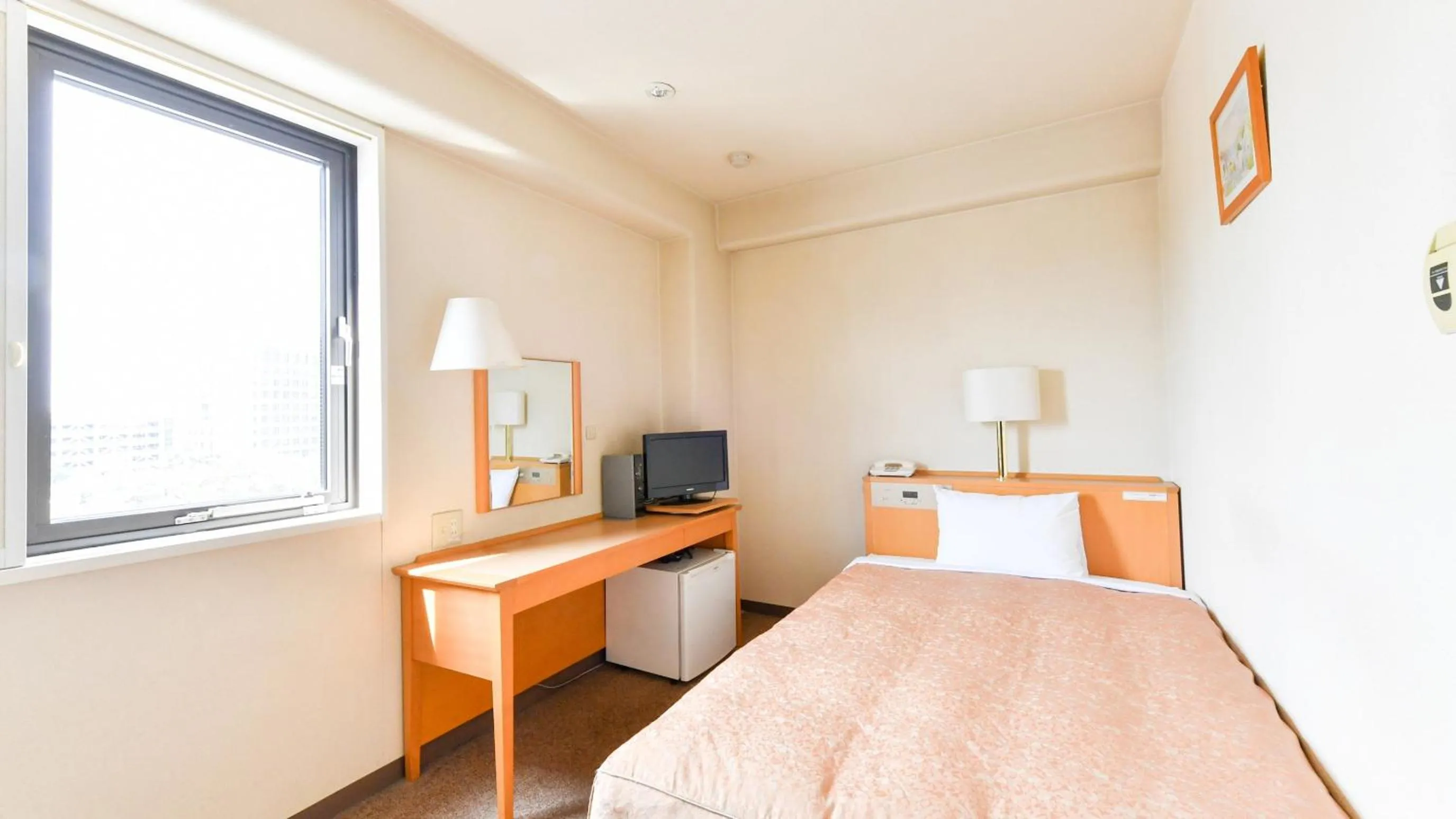 Photo of the whole room, Bed in Okazaki Daiichi Hotel East Wing