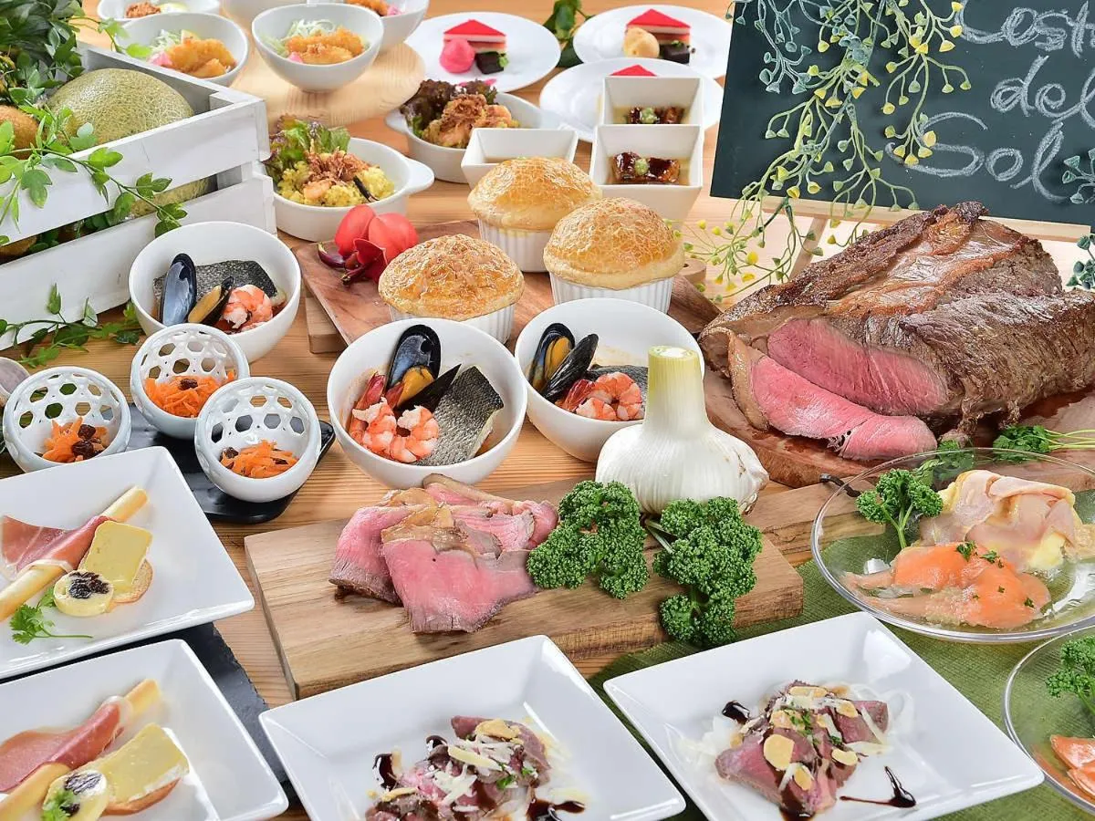 Dinner in Tateyama Resort Hotel