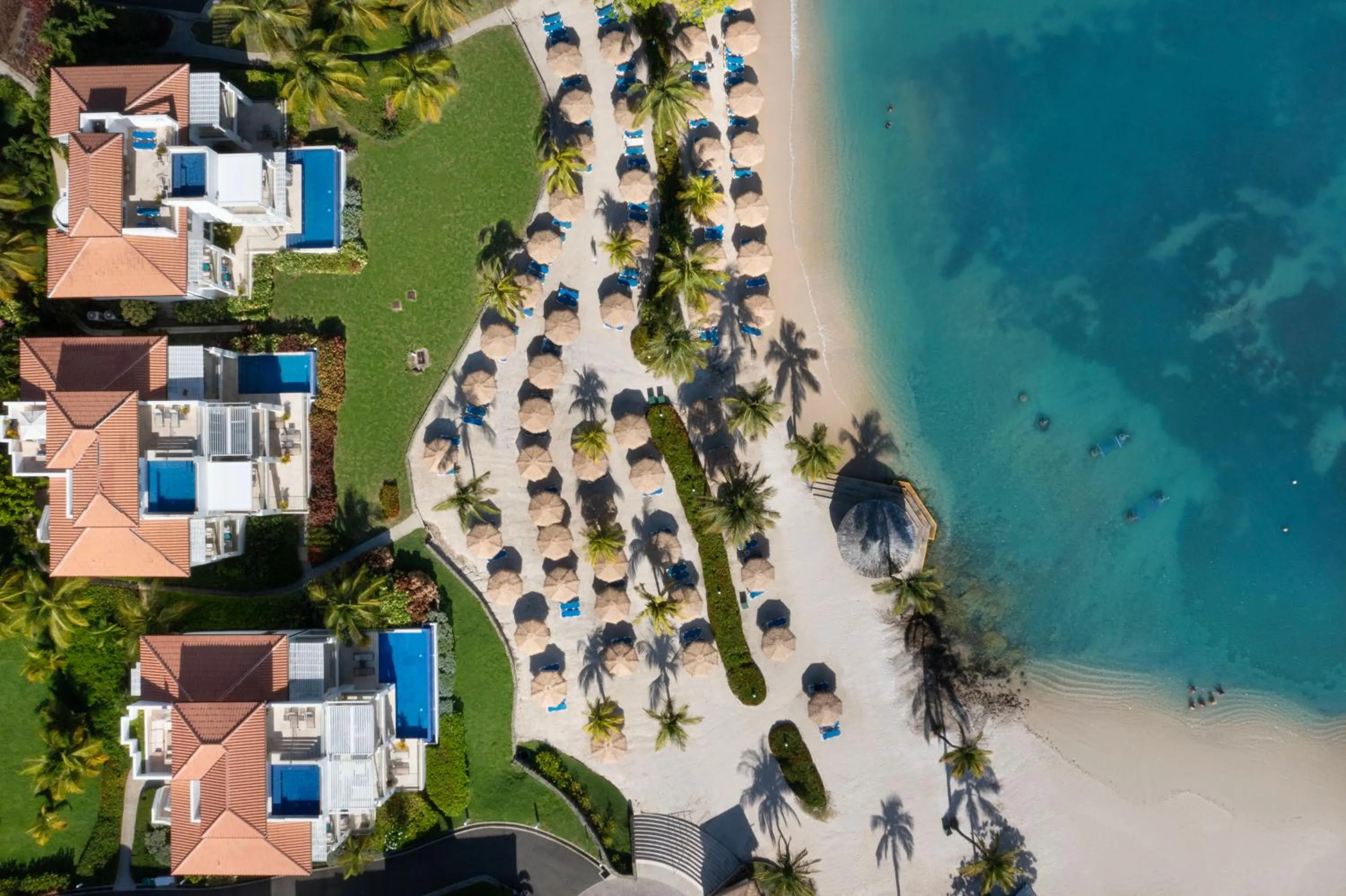 Bird's eye view in Windjammer Landing Resort and Residences