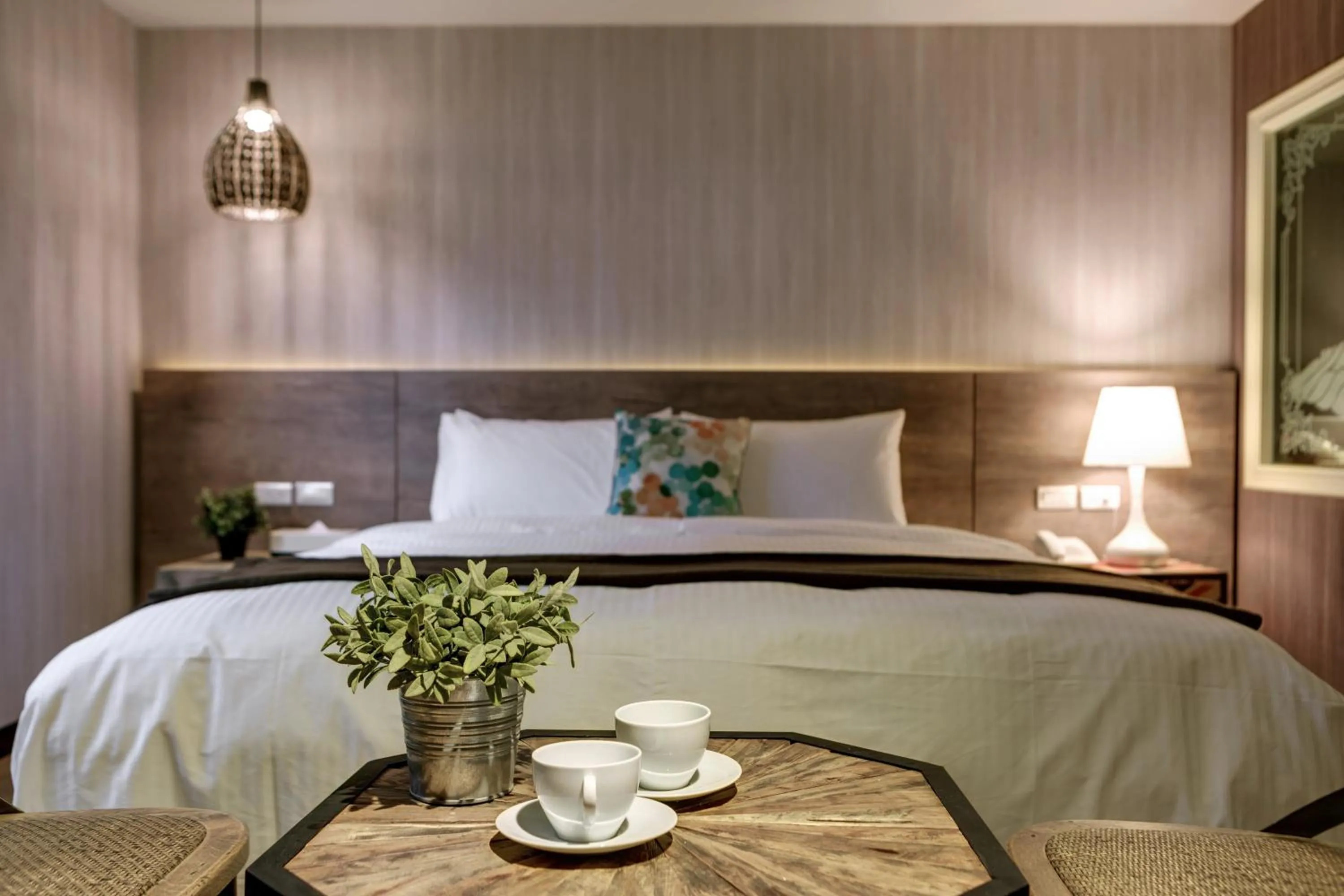 Bed in CHECK inn Yilan LuoDong