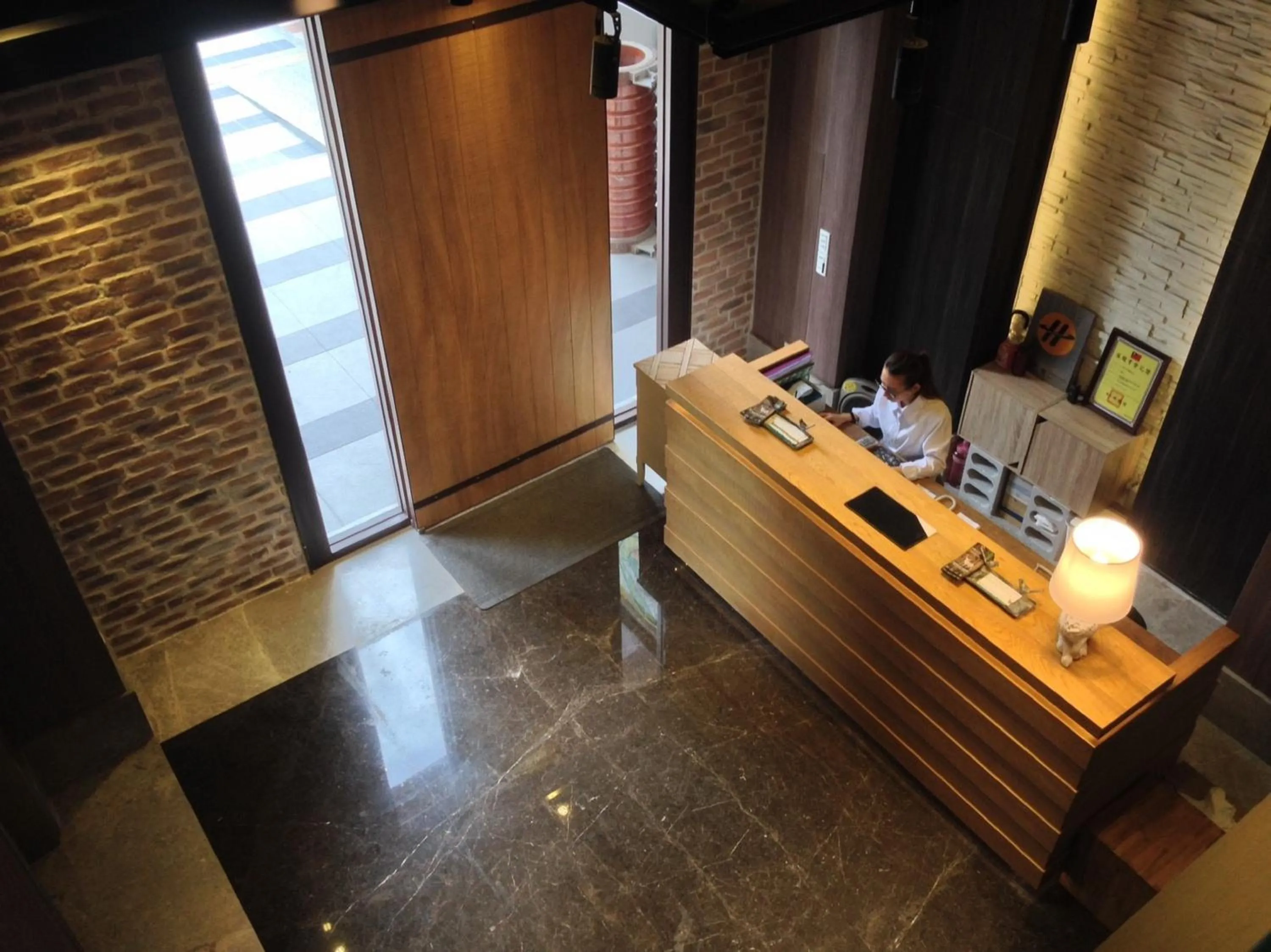 Lobby or reception in CHECK inn Yilan LuoDong