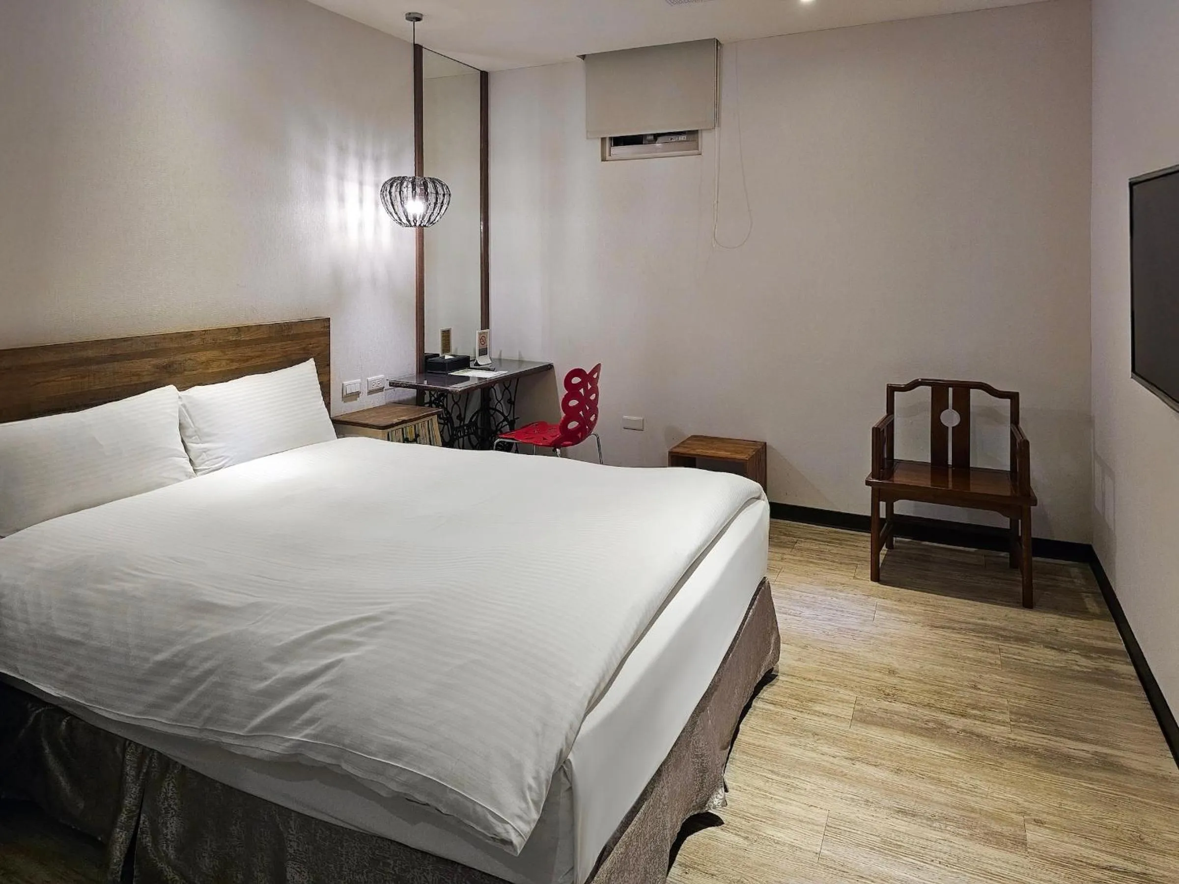 Bed in CHECK inn Yilan LuoDong