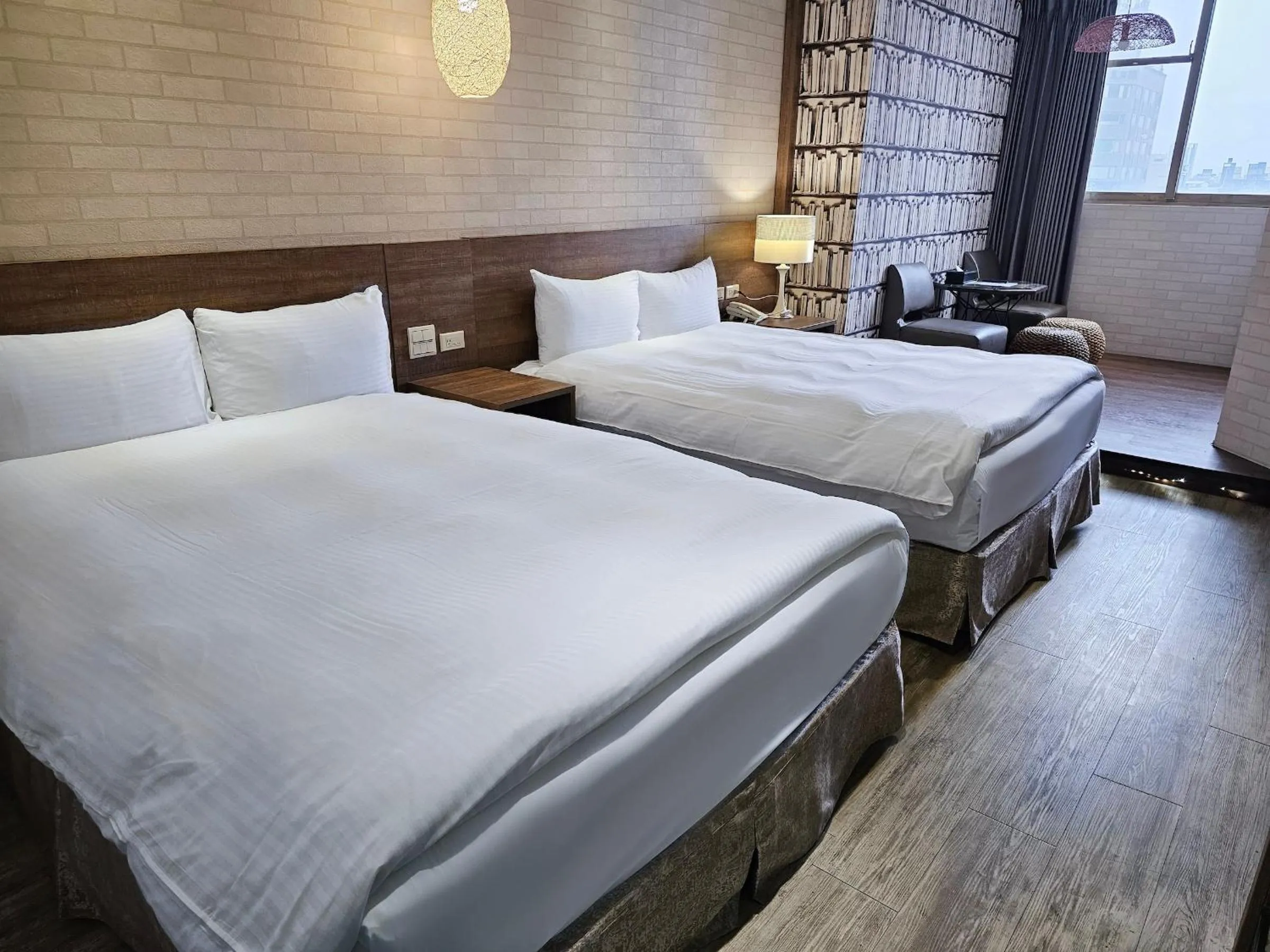 Bed in CHECK inn Yilan LuoDong