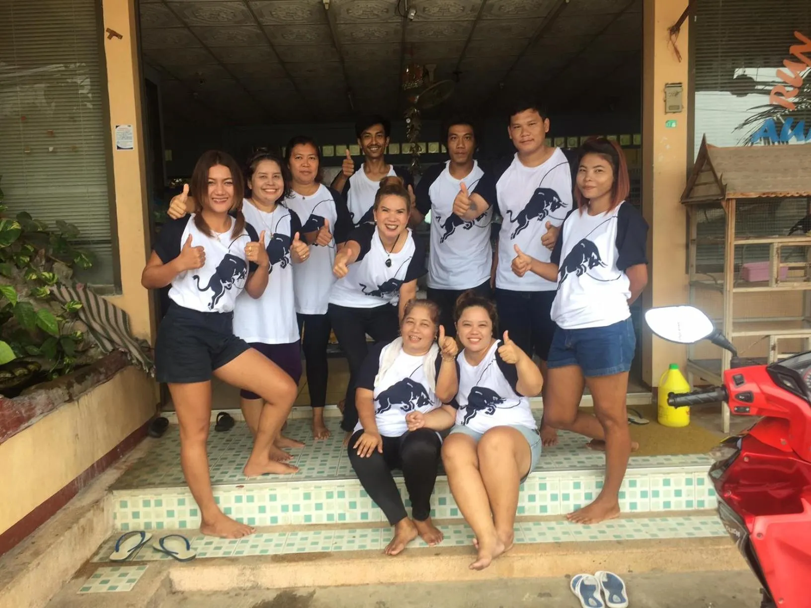 Staff in Tanyaporn House