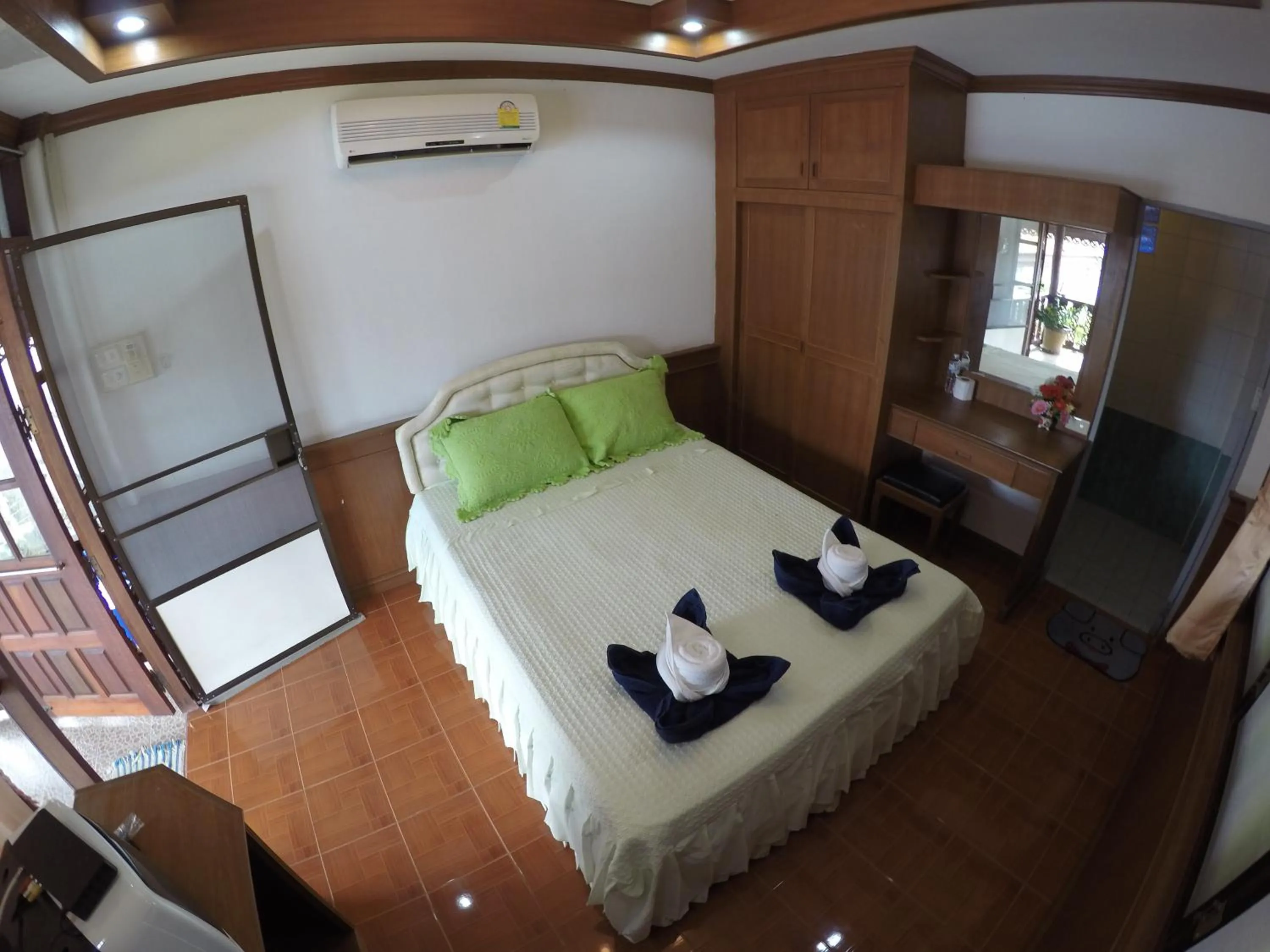 Bedroom, Bed in Tanyaporn House