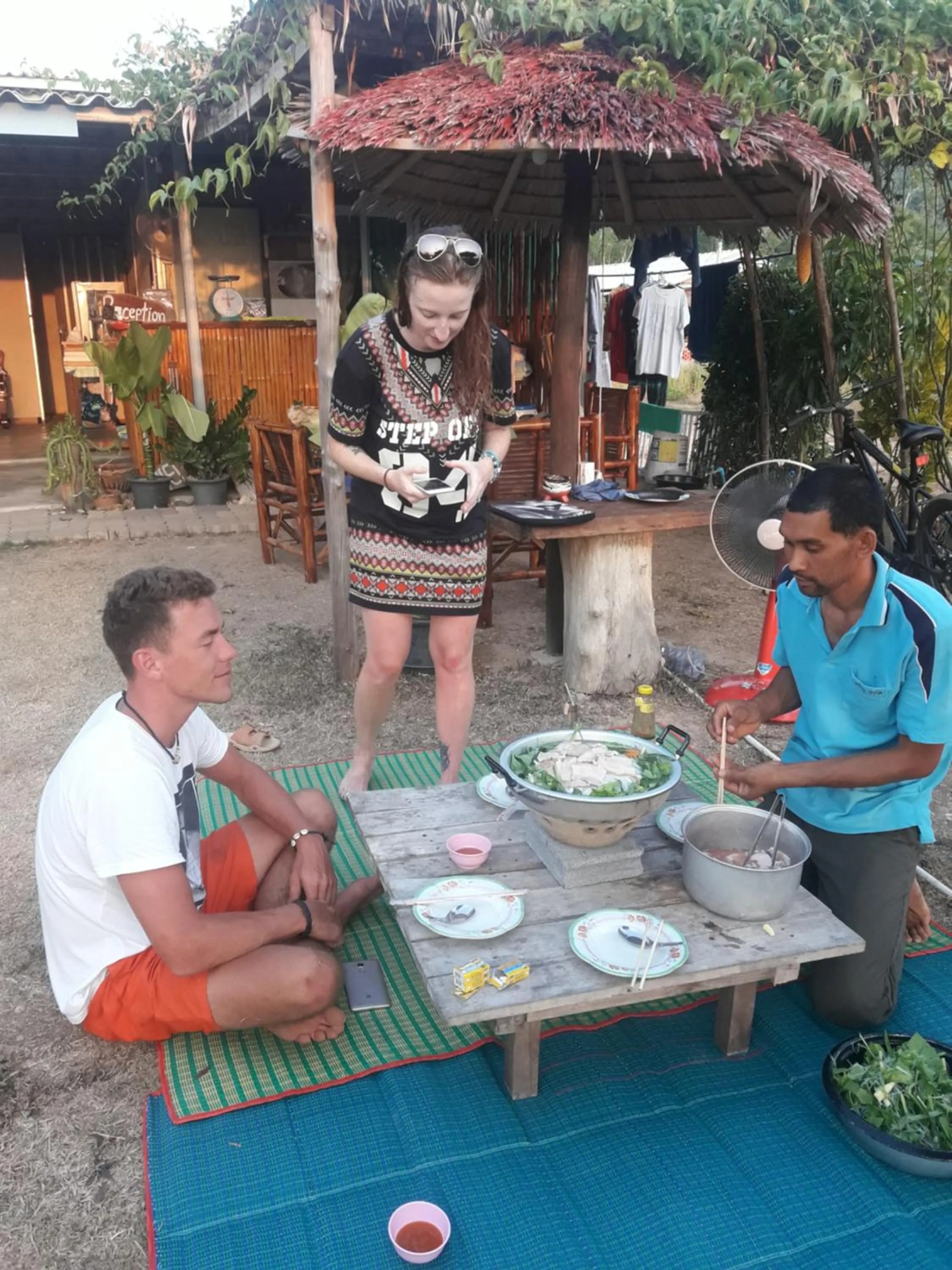 People in Cat Bungalow