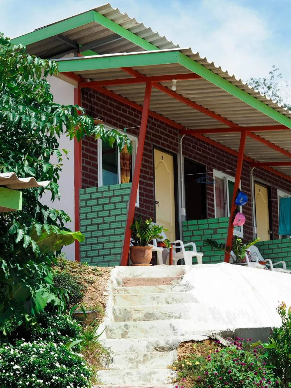 Balcony/Terrace in Cat Bungalow