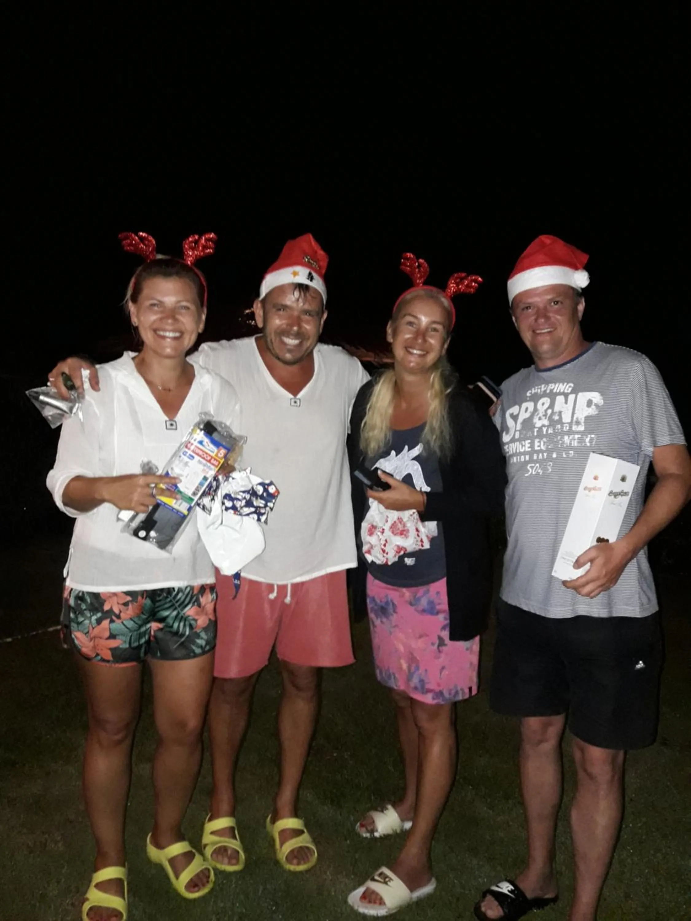 group of guests in Cat Bungalow