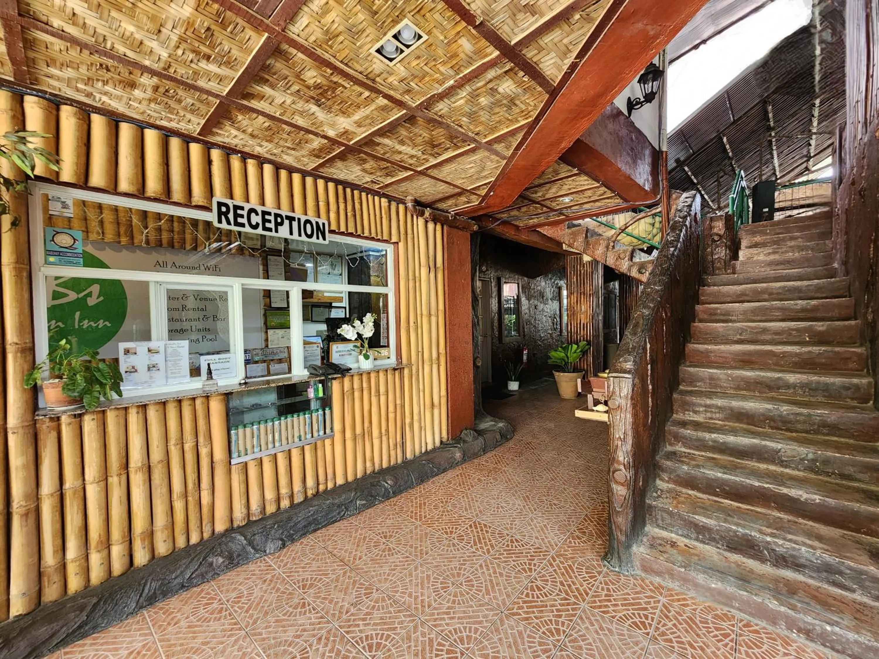 Property building in MB's Garden Inn