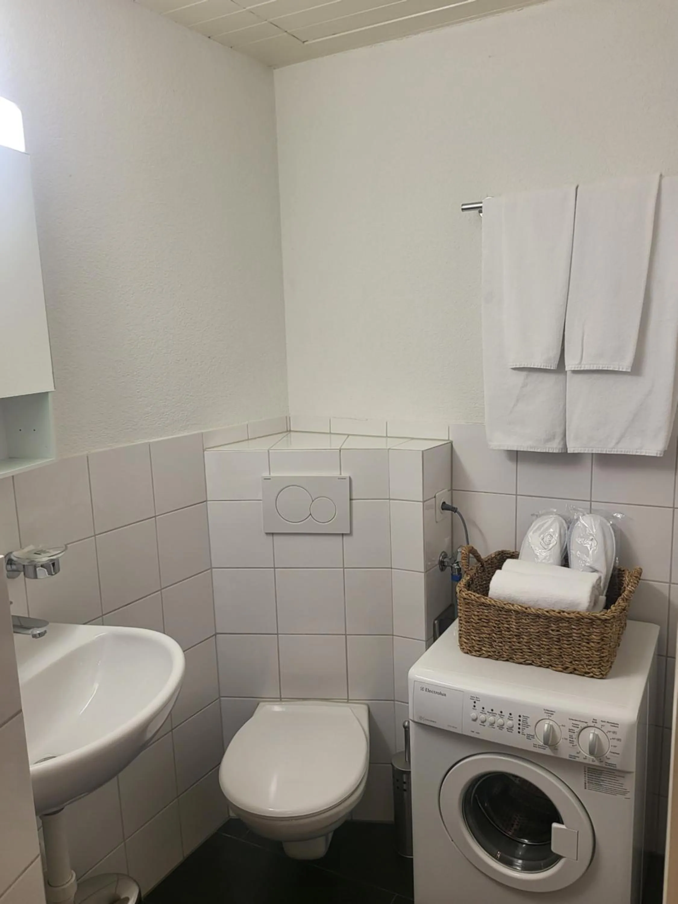 Toilet in Stylish Apartment in the Heart of Zug by Airhome