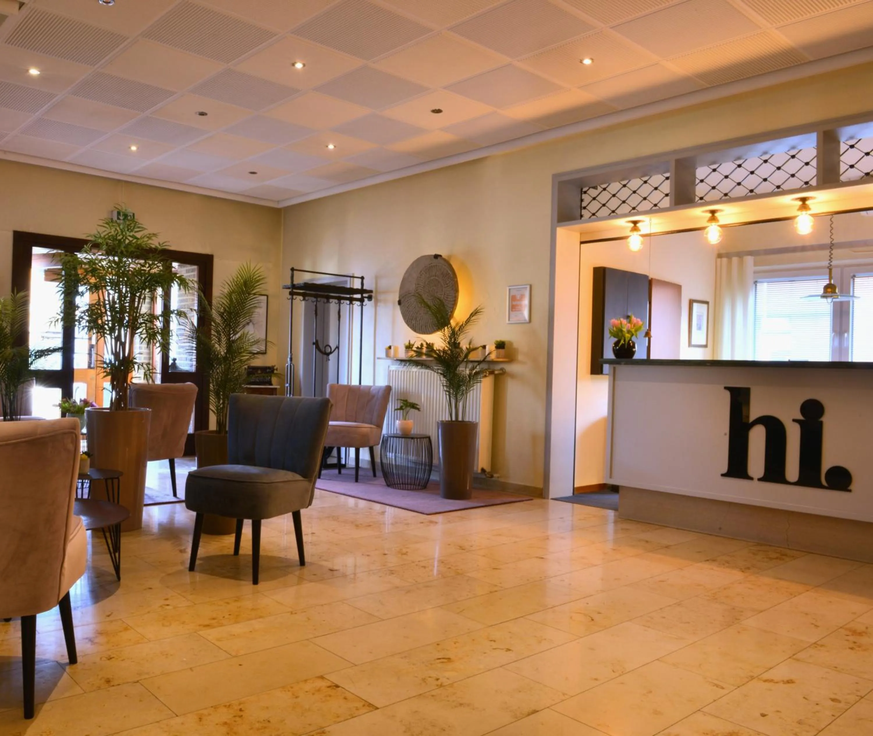 Lobby or reception in Hotel Alte Post