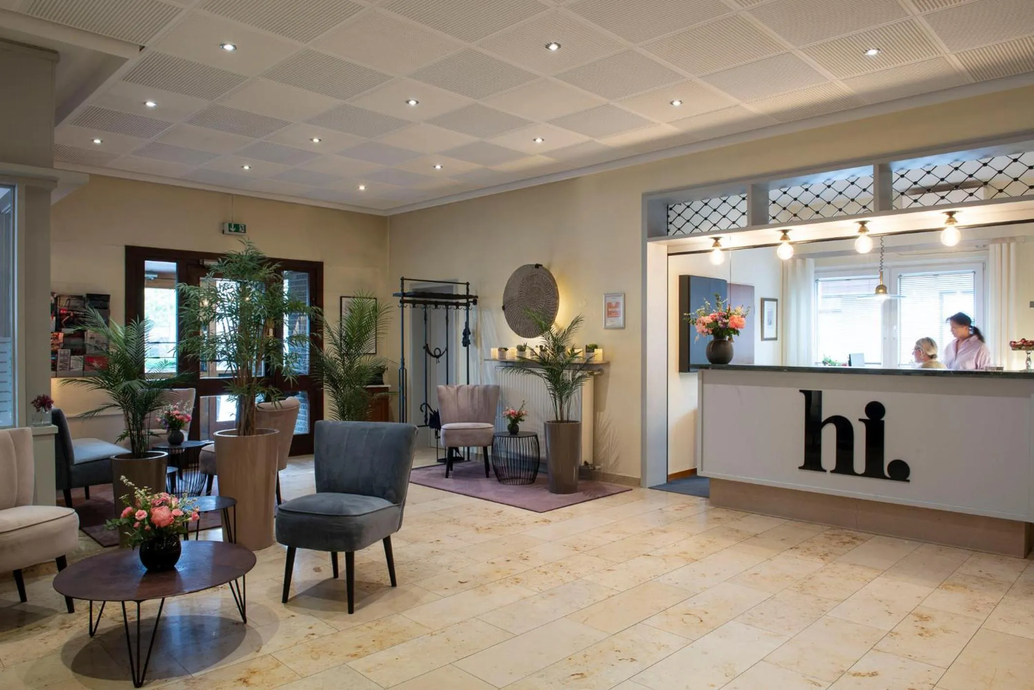 Lobby or reception in Hotel Alte Post