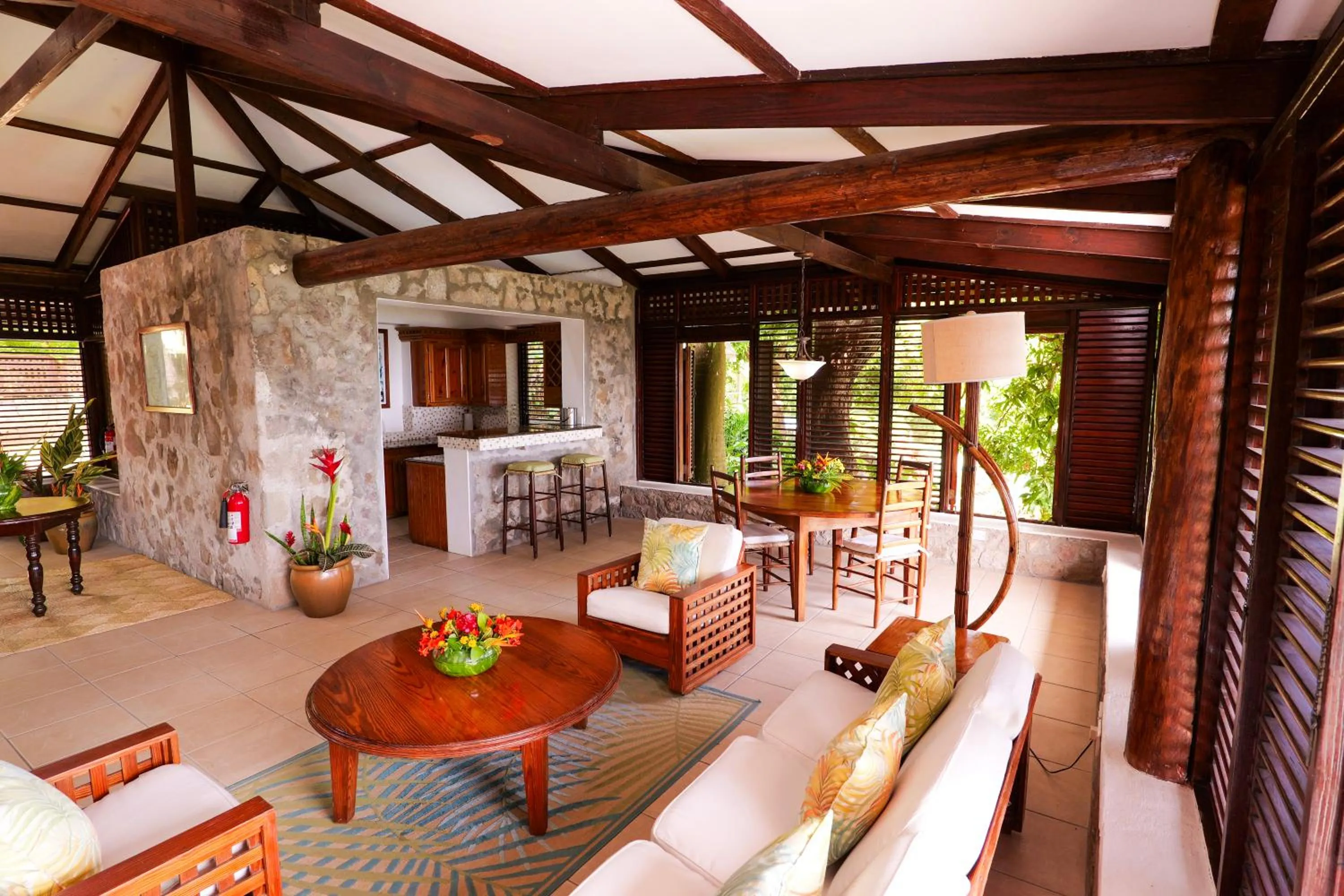 Living room in Stonefield Villa Resort