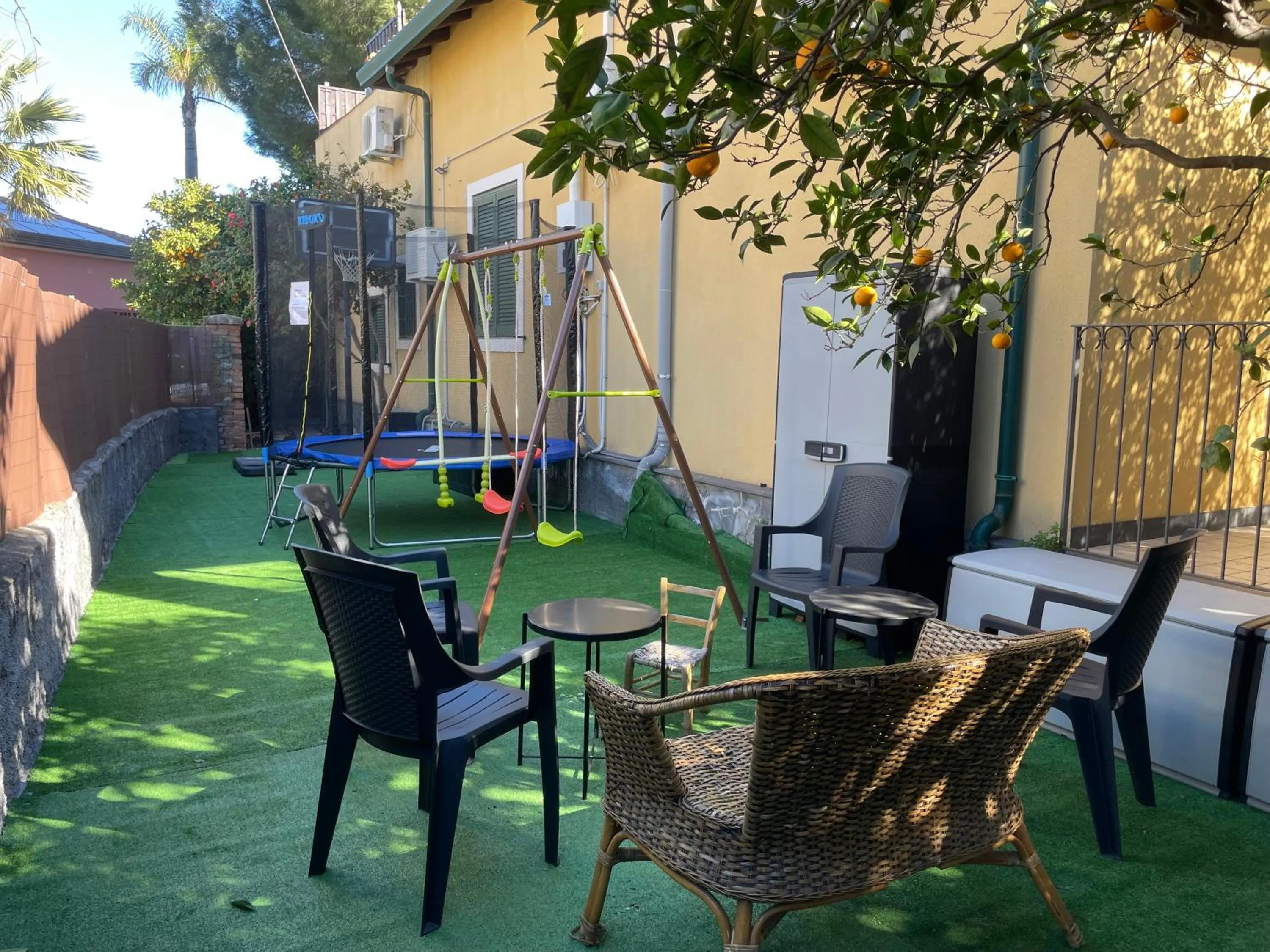 Children play ground in B&B Etna Country