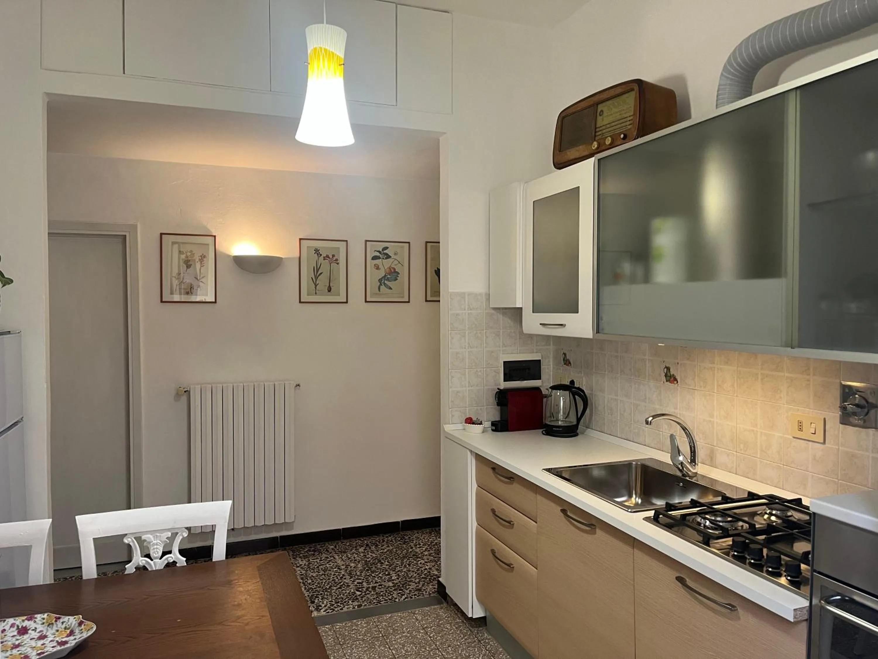 Kitchen or kitchenette in La Corte Apartment