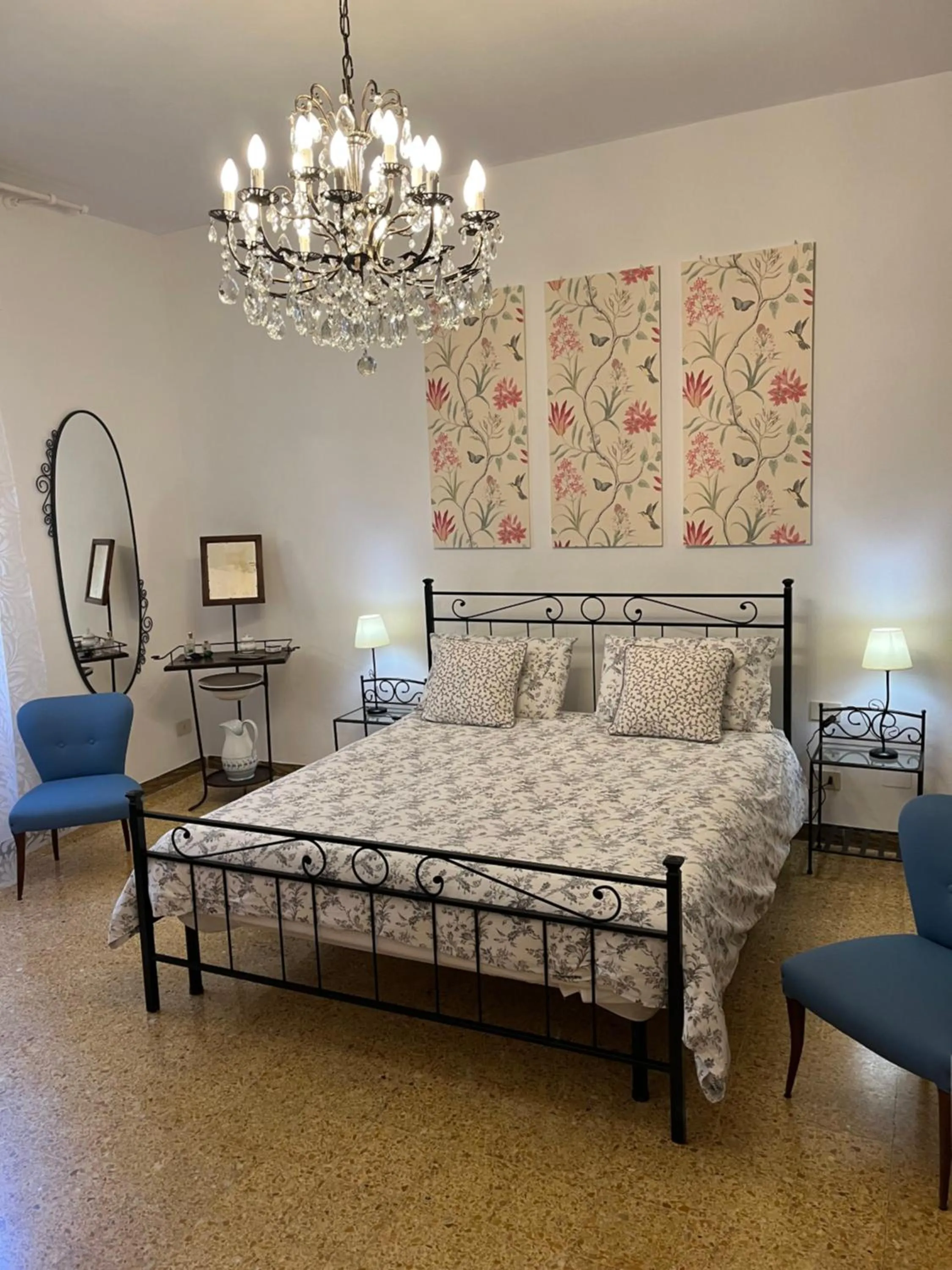 Bedroom, Bed in La Corte Apartment