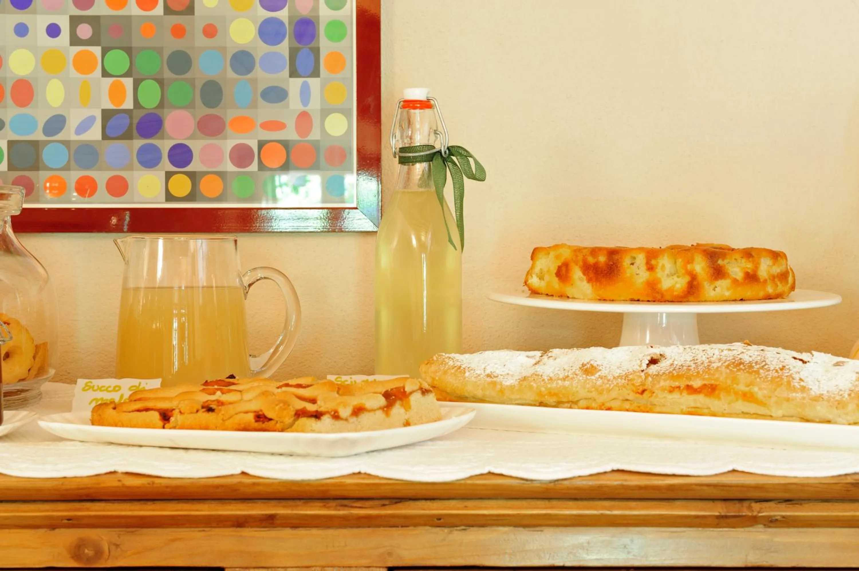 Continental breakfast in B&B il Sambuco