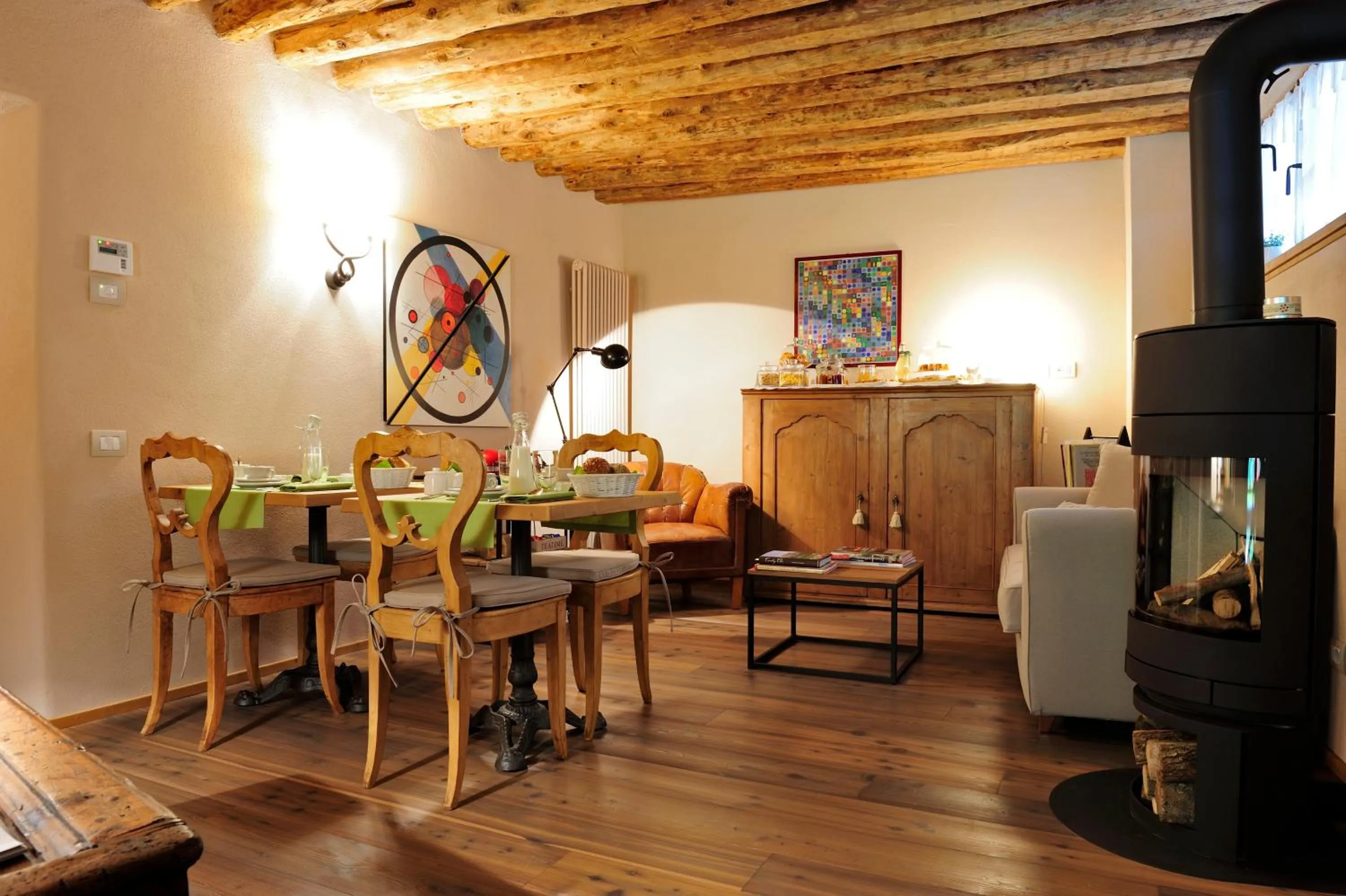 Seating area in B&B il Sambuco