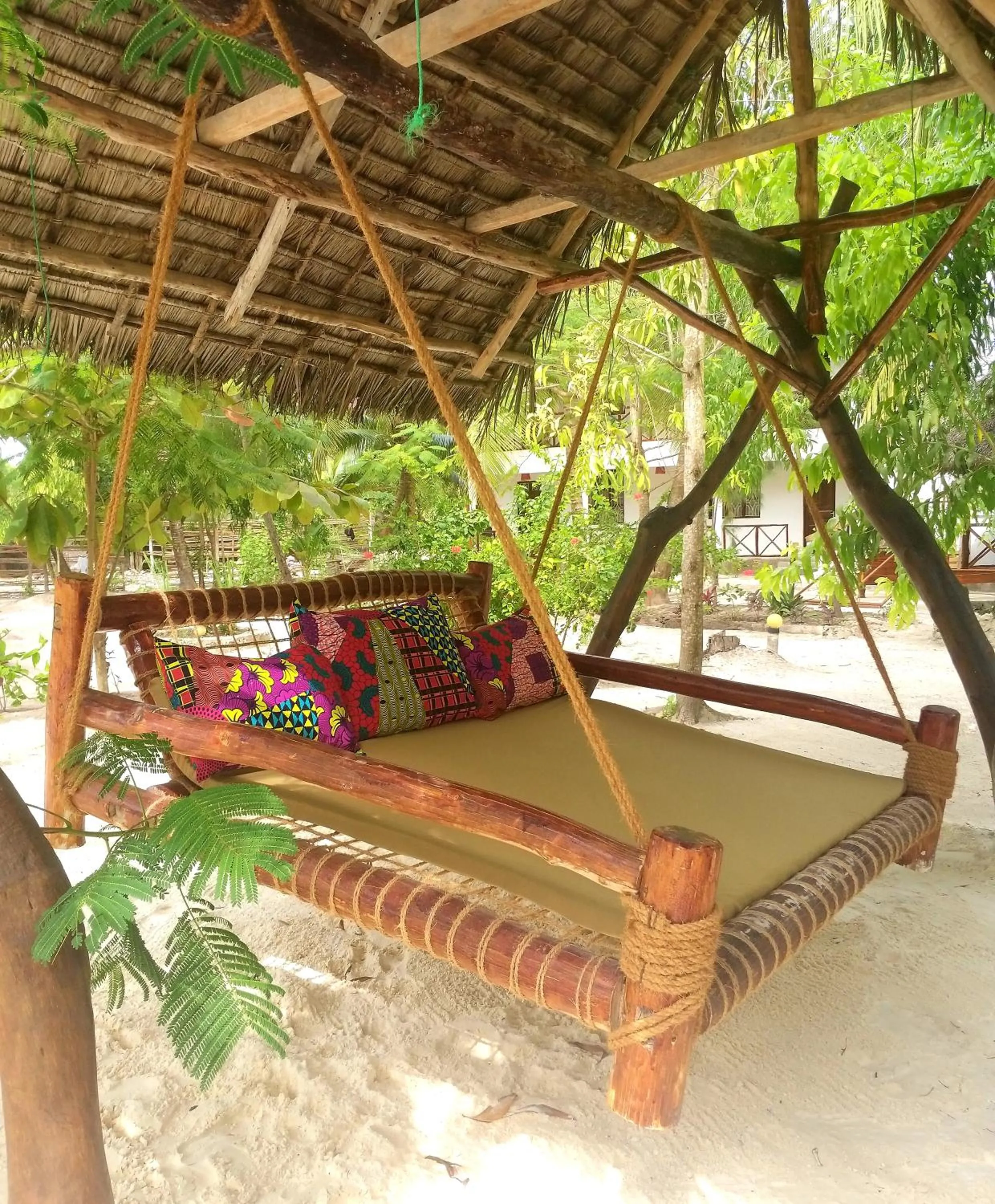 Garden in Mpole Bungalows