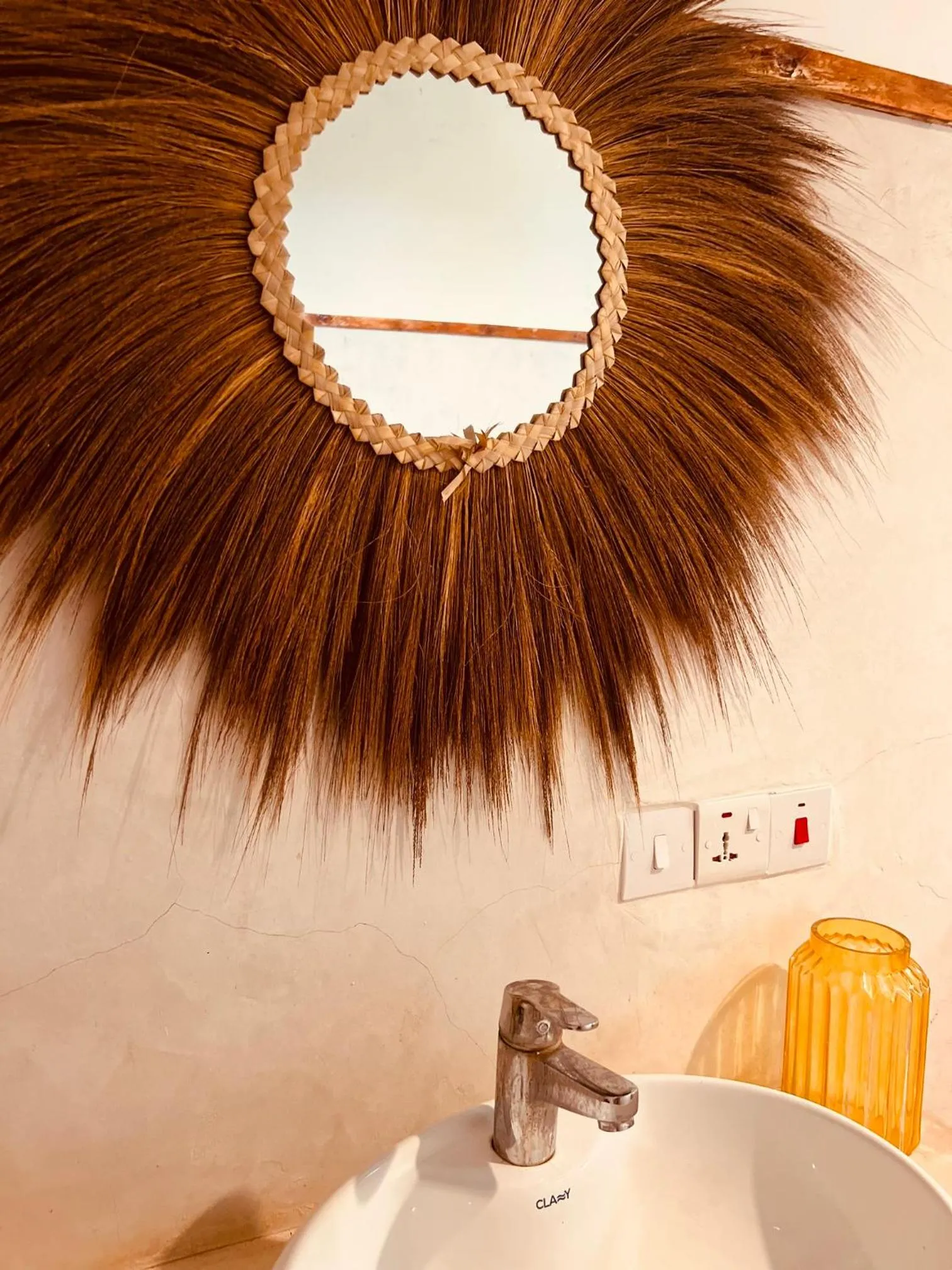 Bathroom in Mpole Bungalows