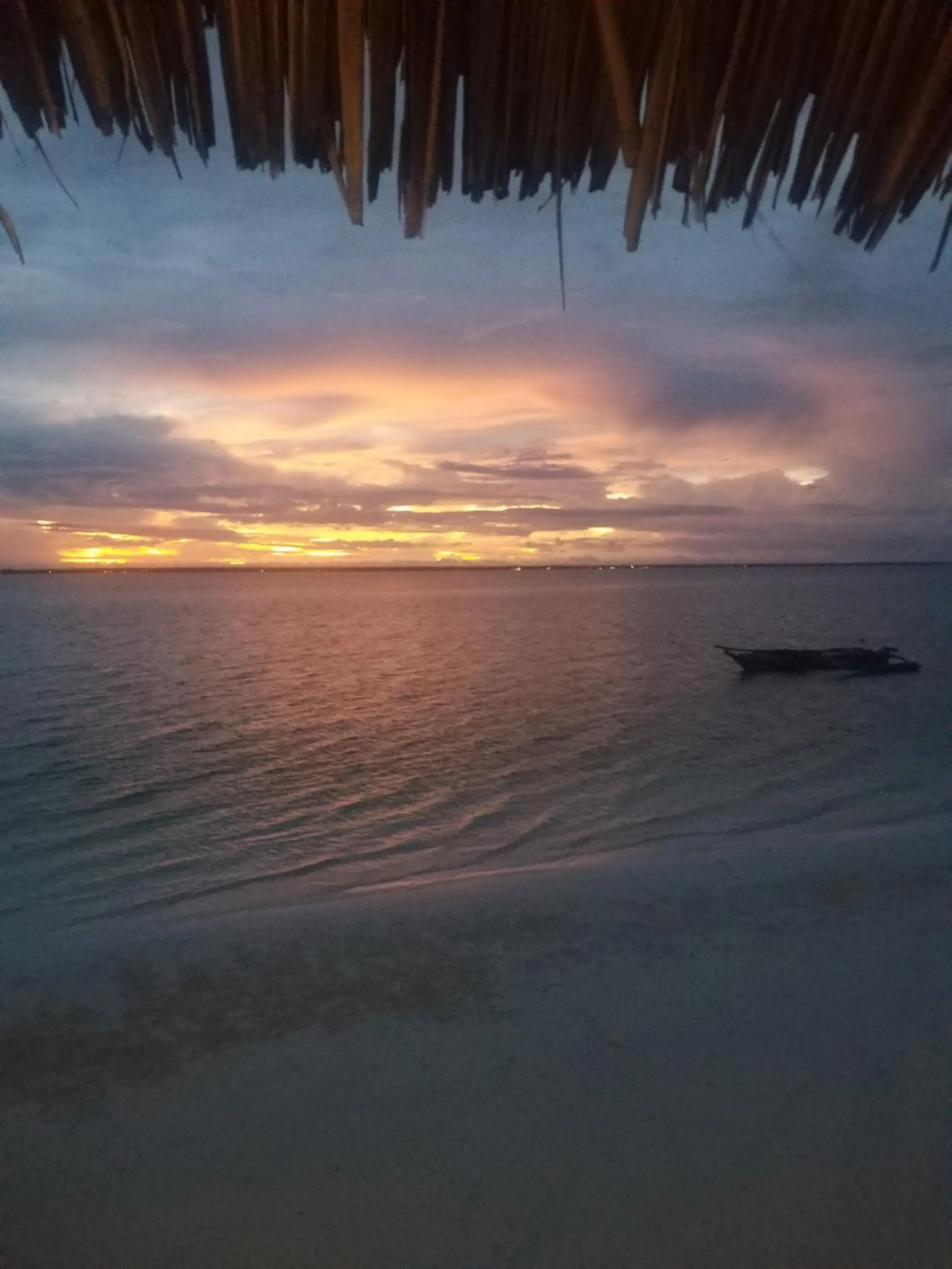 Sunset in Mpole Bungalows
