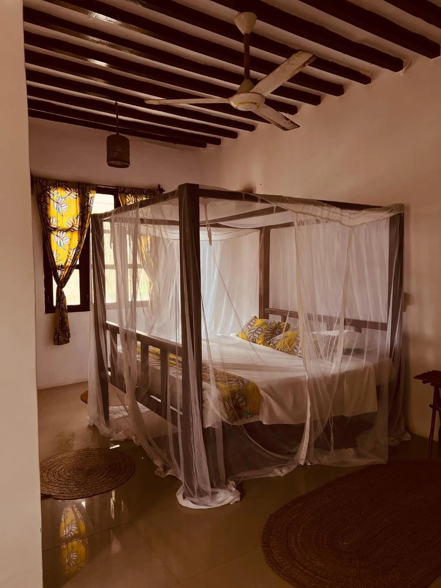 Bedroom in Mpole Bungalows