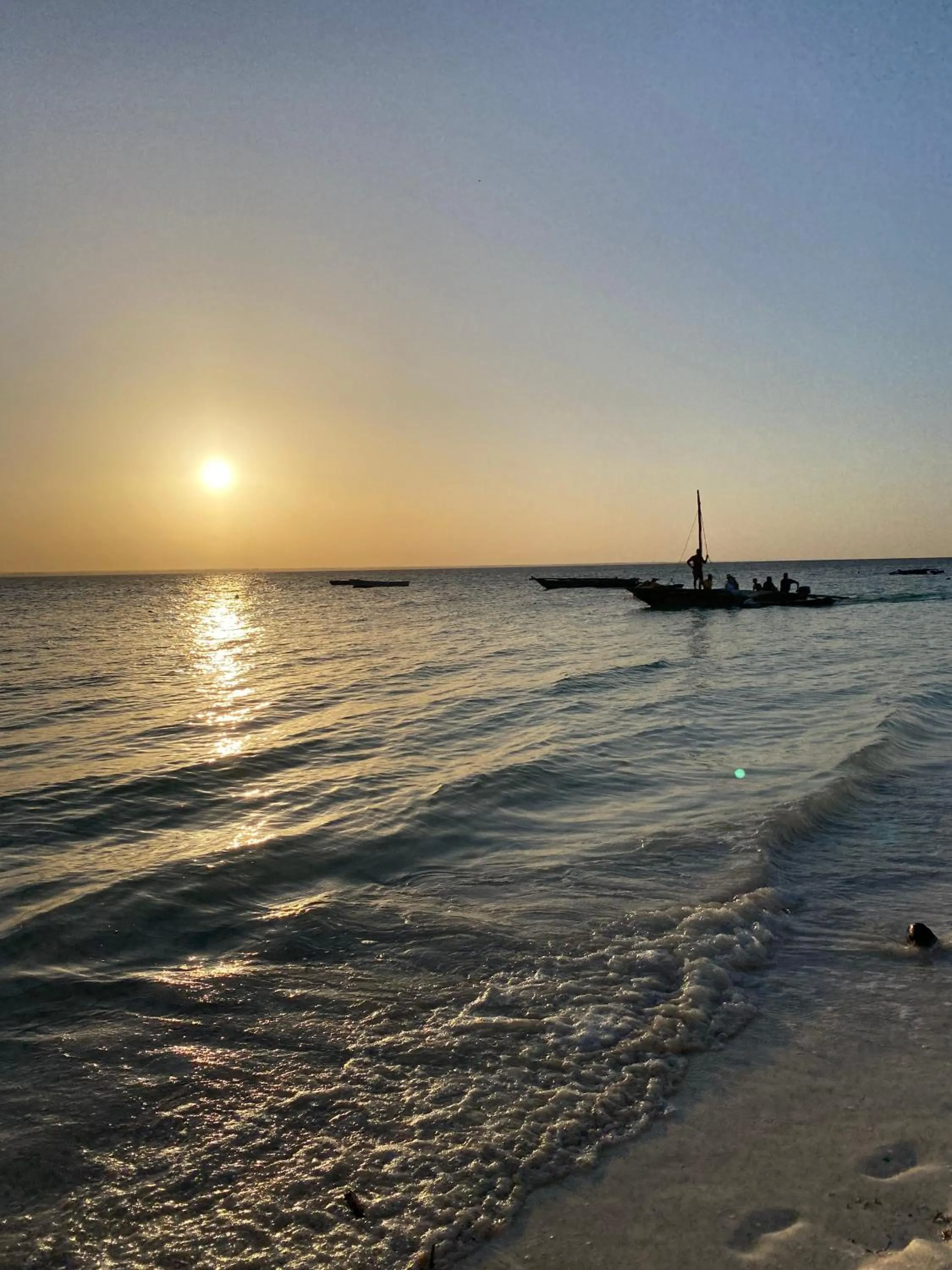 Beach in Mpole Bungalows