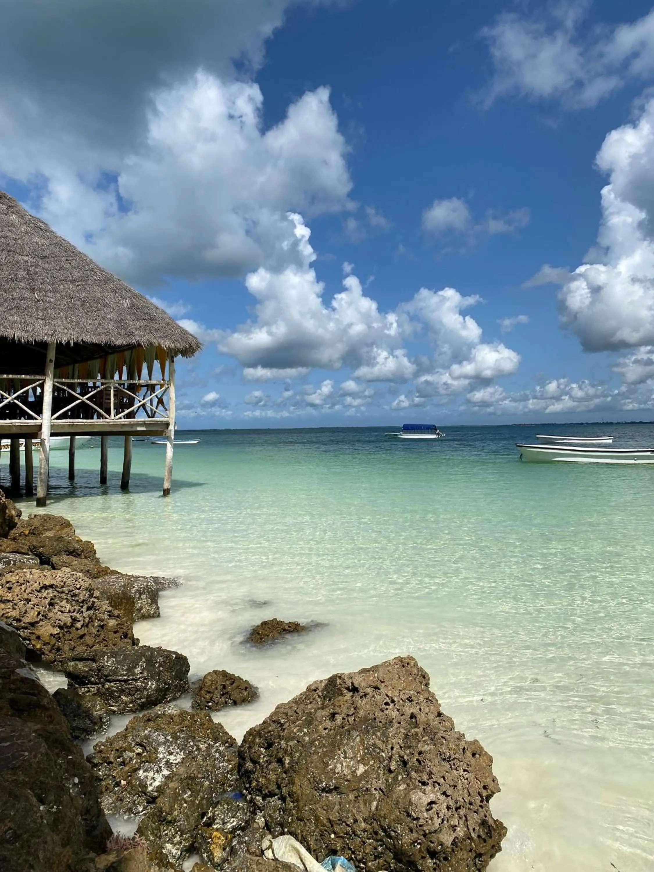 Beach in Mpole Bungalows