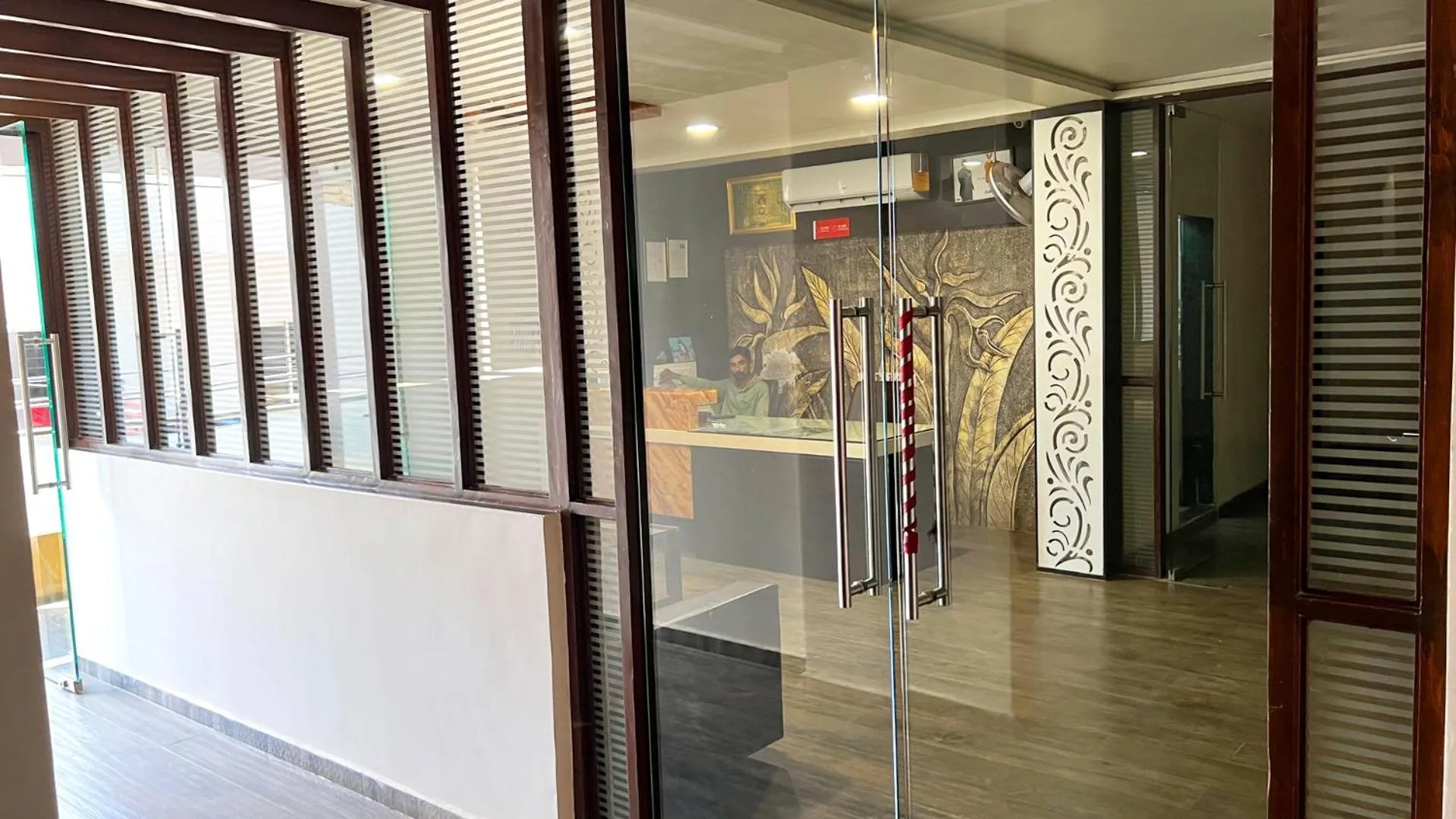 Text overlay in The Gir Harmony Hotel