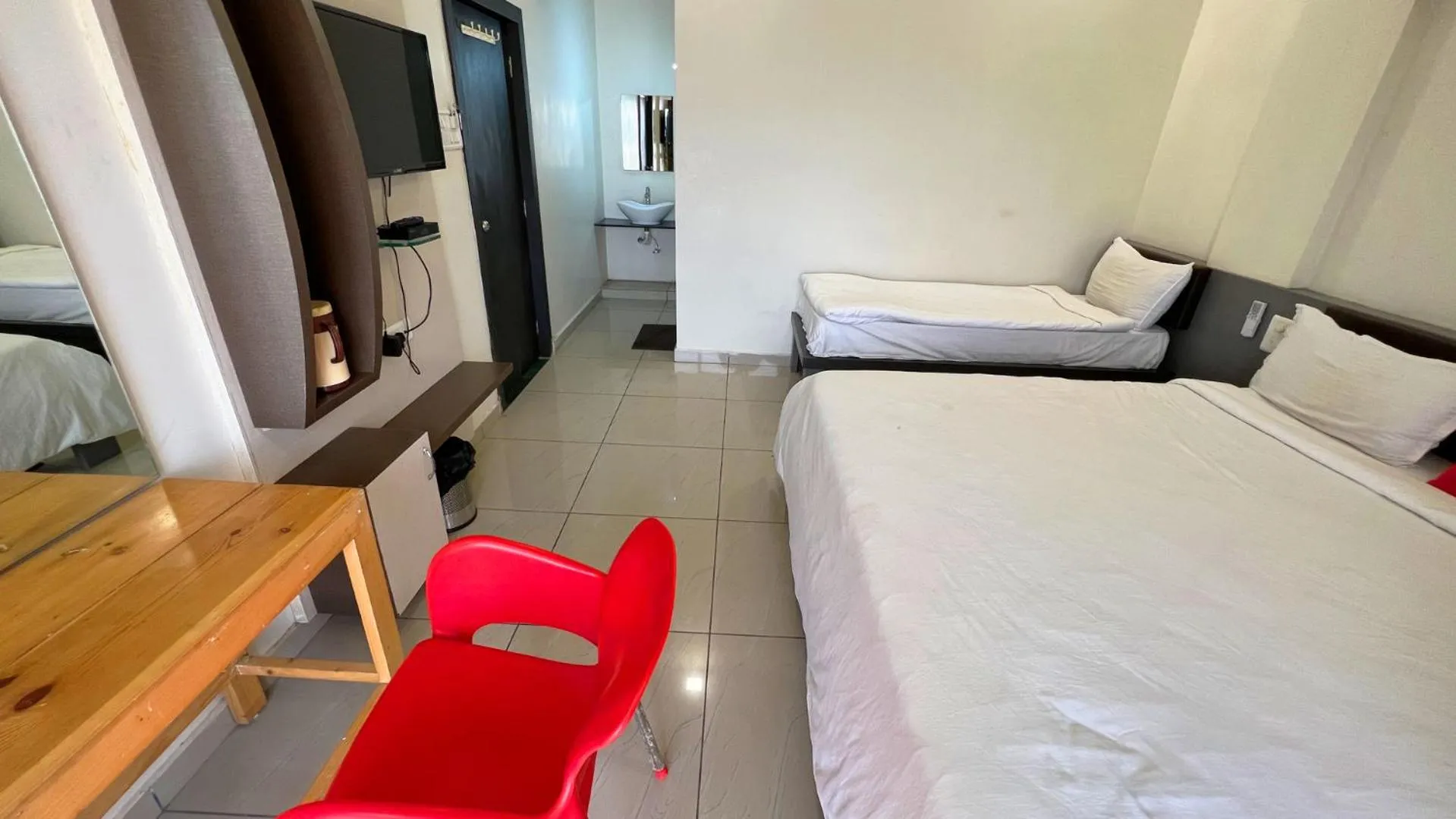 Bed in The Gir Harmony Hotel