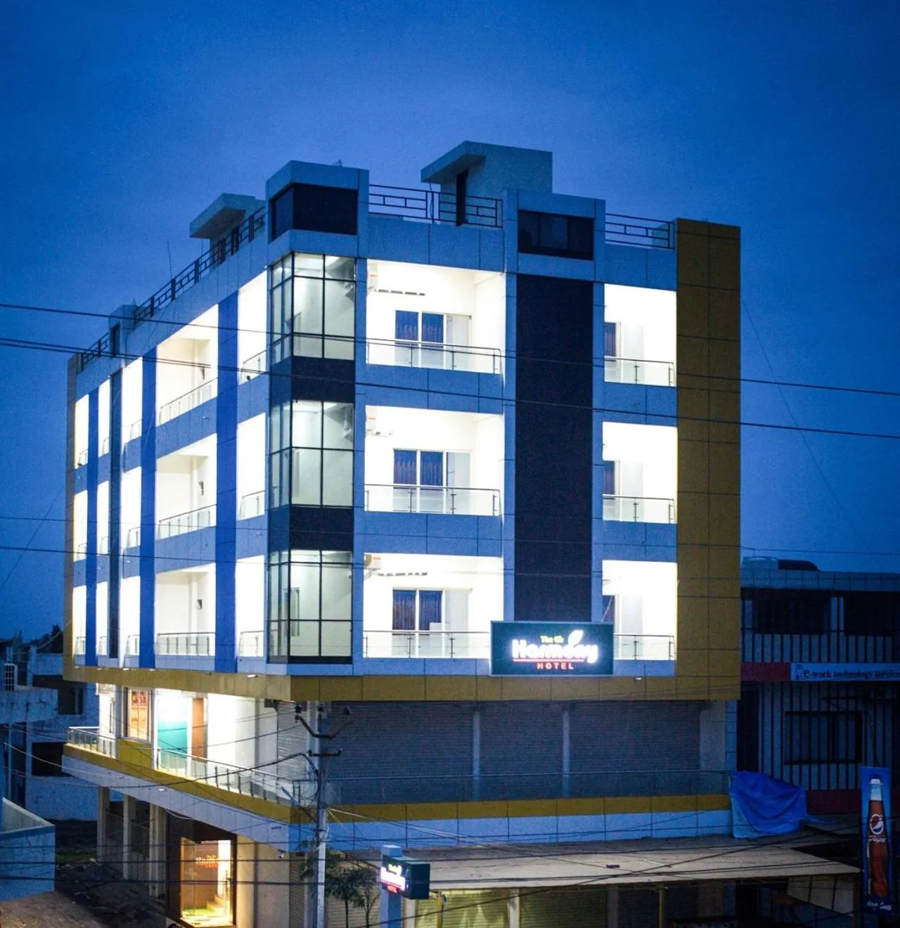 Bird's eye view in The Gir Harmony Hotel