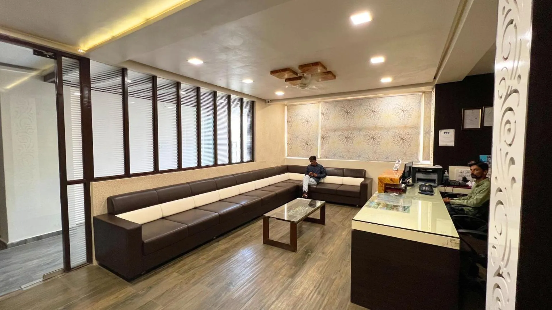 Lobby or reception, Bed in The Gir Harmony Hotel