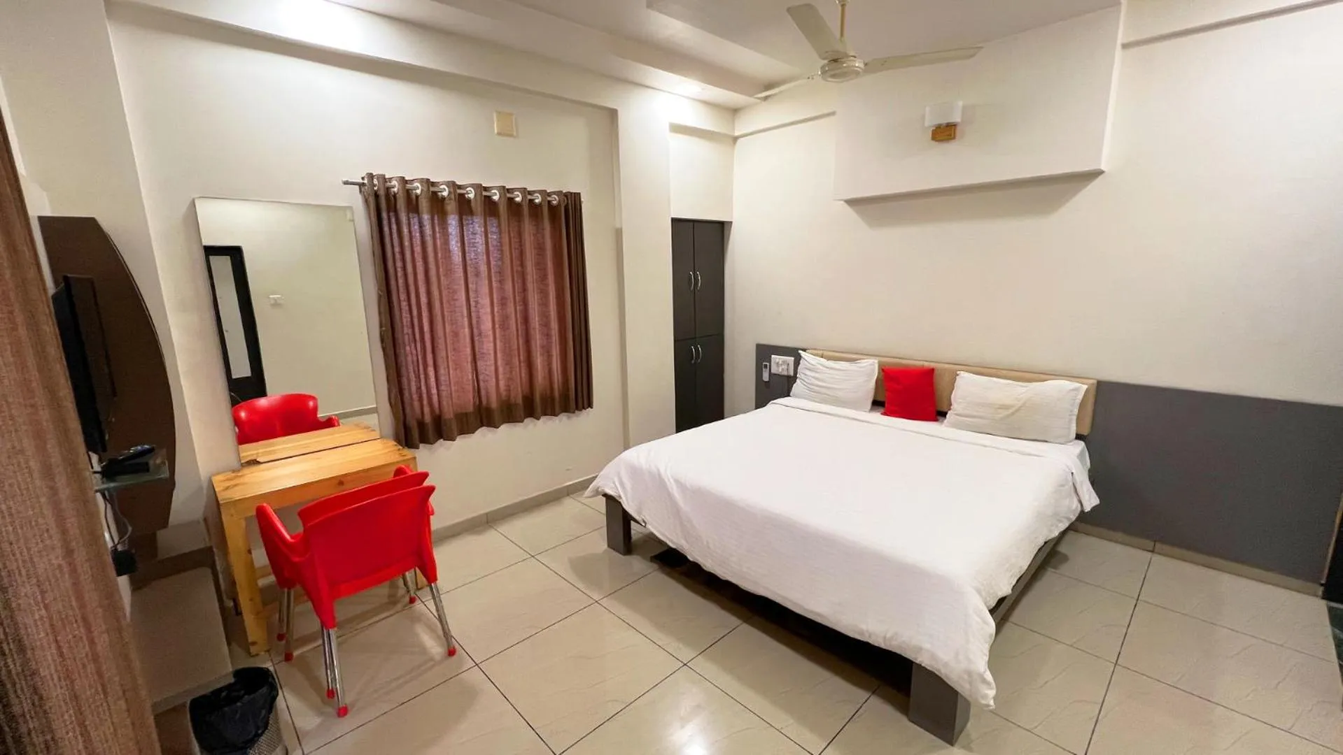 Bed in The Gir Harmony Hotel