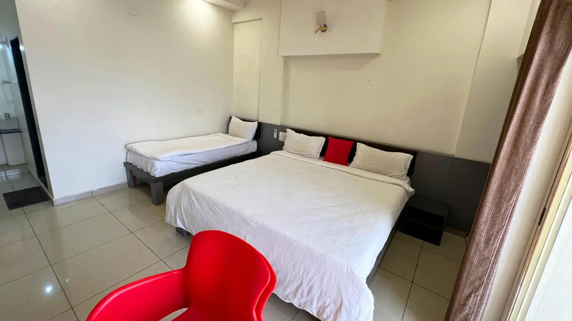 Bed in The Gir Harmony Hotel