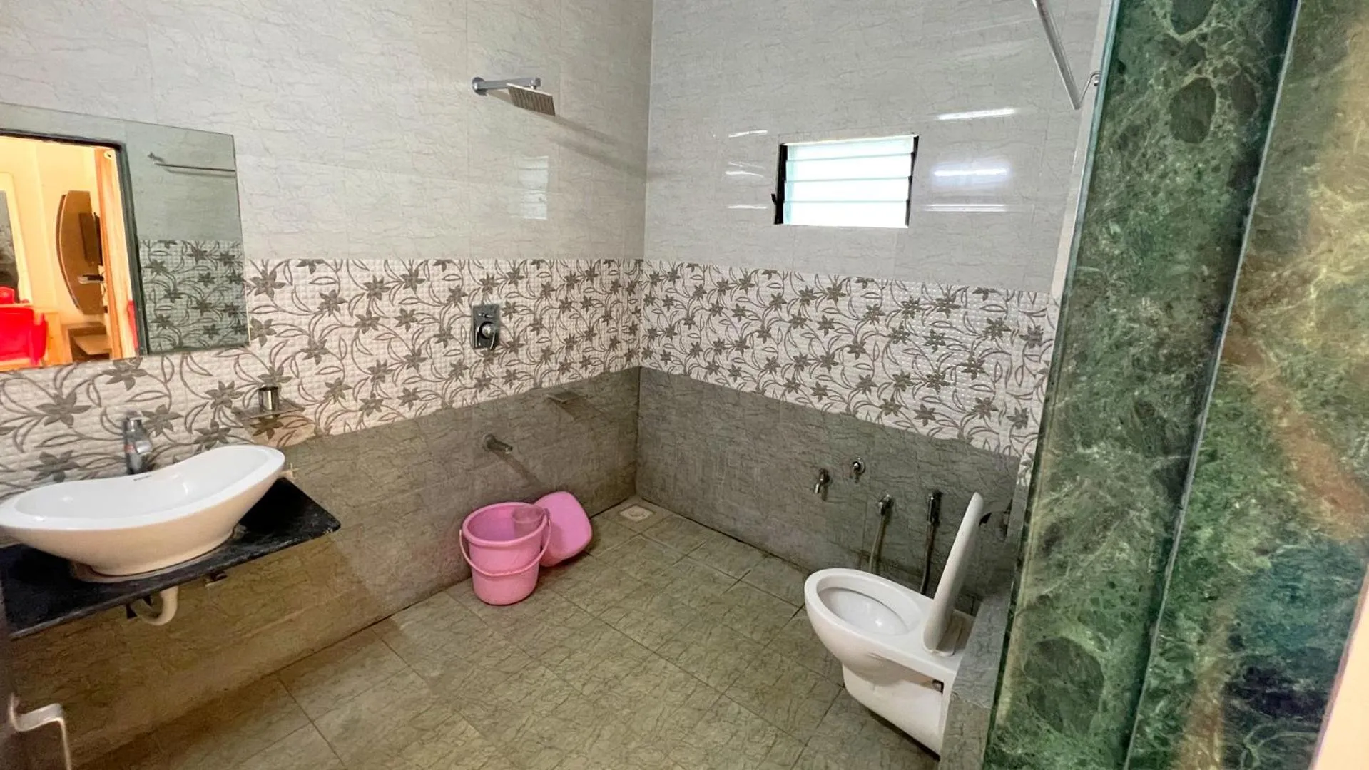 Bathroom in The Gir Harmony Hotel