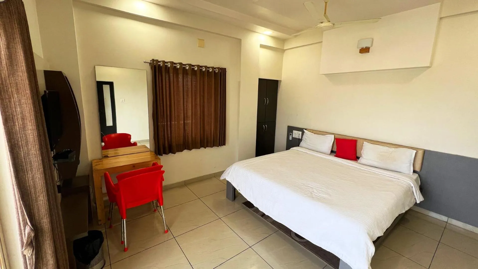 Bed in The Gir Harmony Hotel