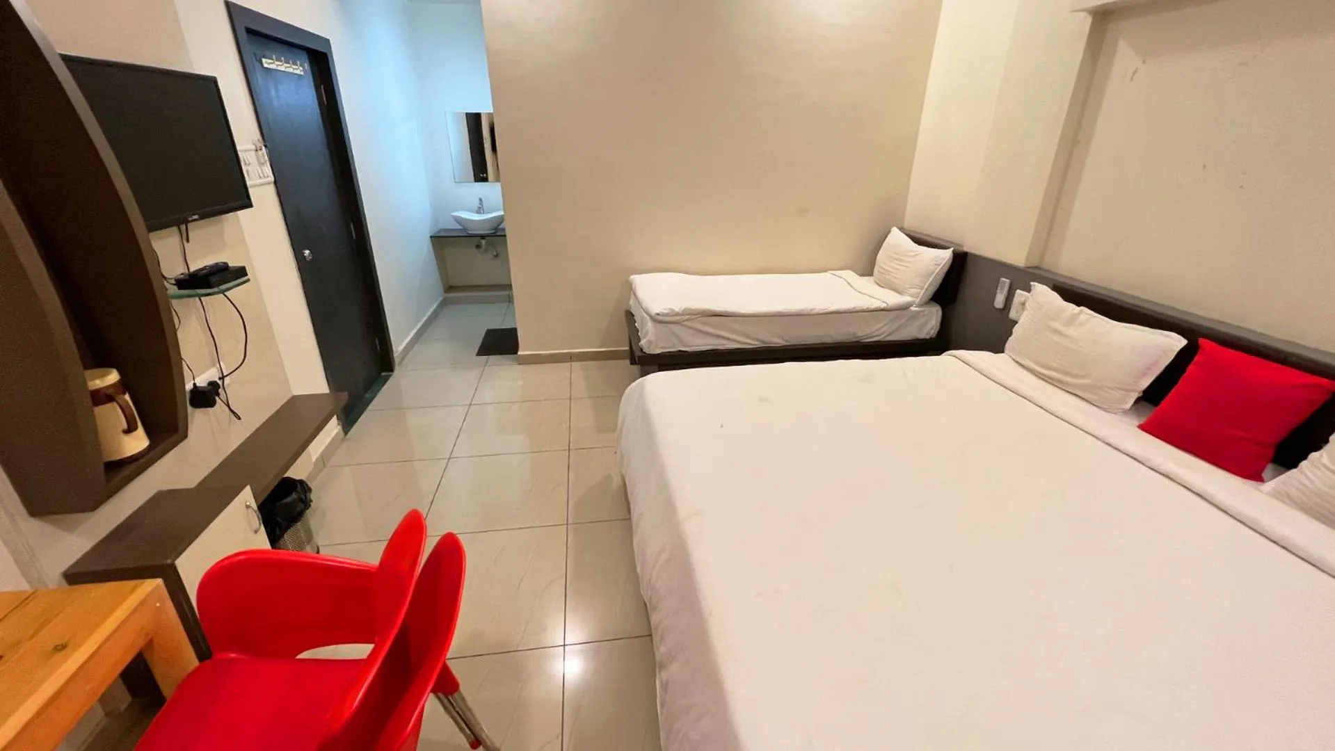 Bed in The Gir Harmony Hotel