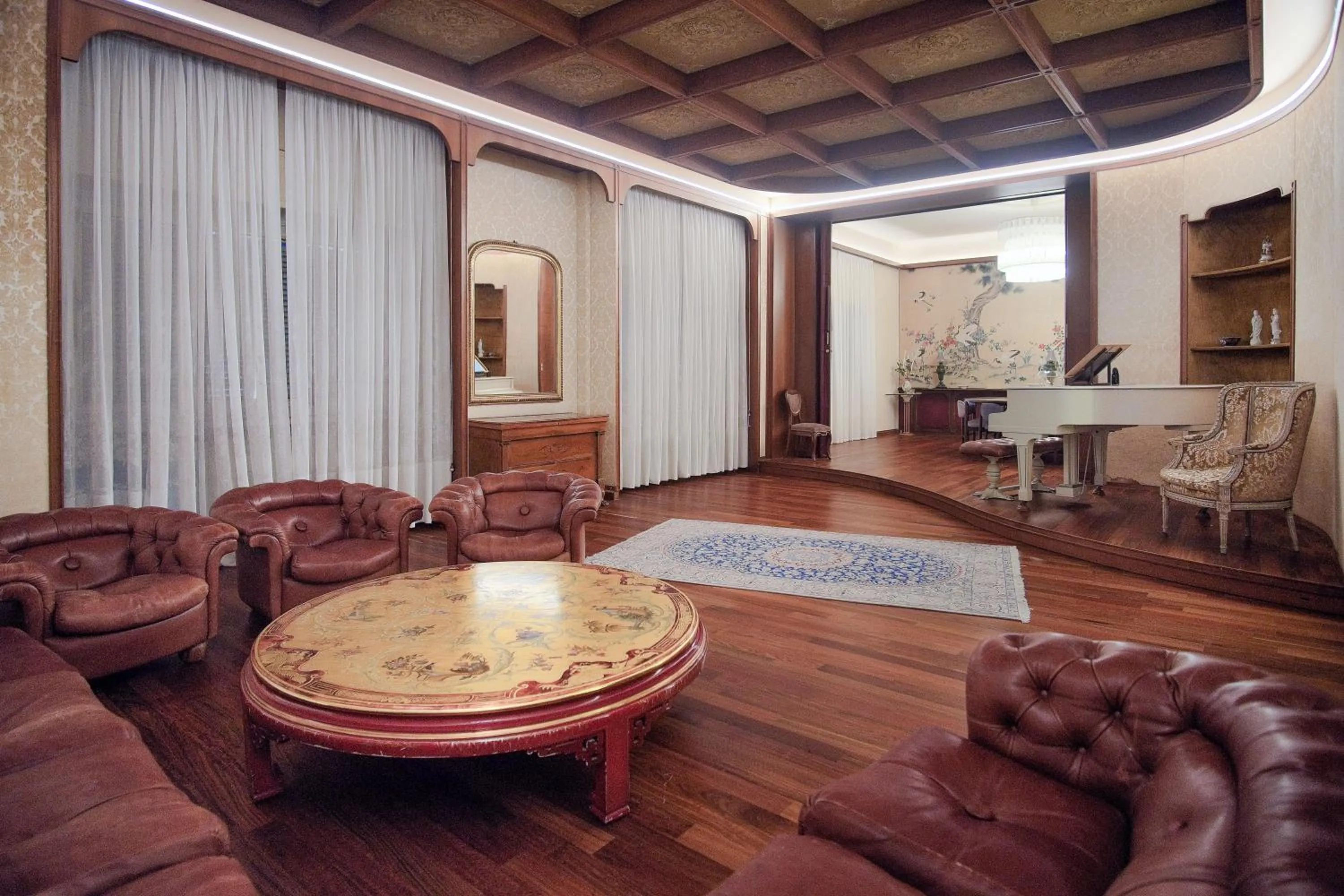 Lounge or bar in Villa Wanda - Residenza di charme