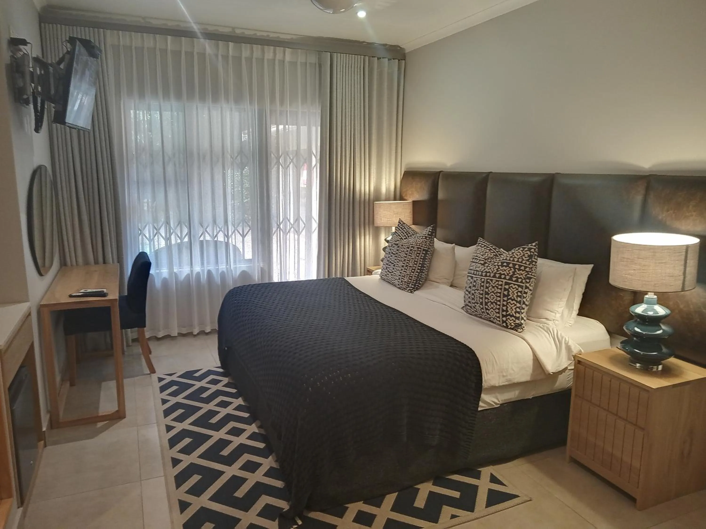 Bed in Tropical Beach Boutique Guesthouse