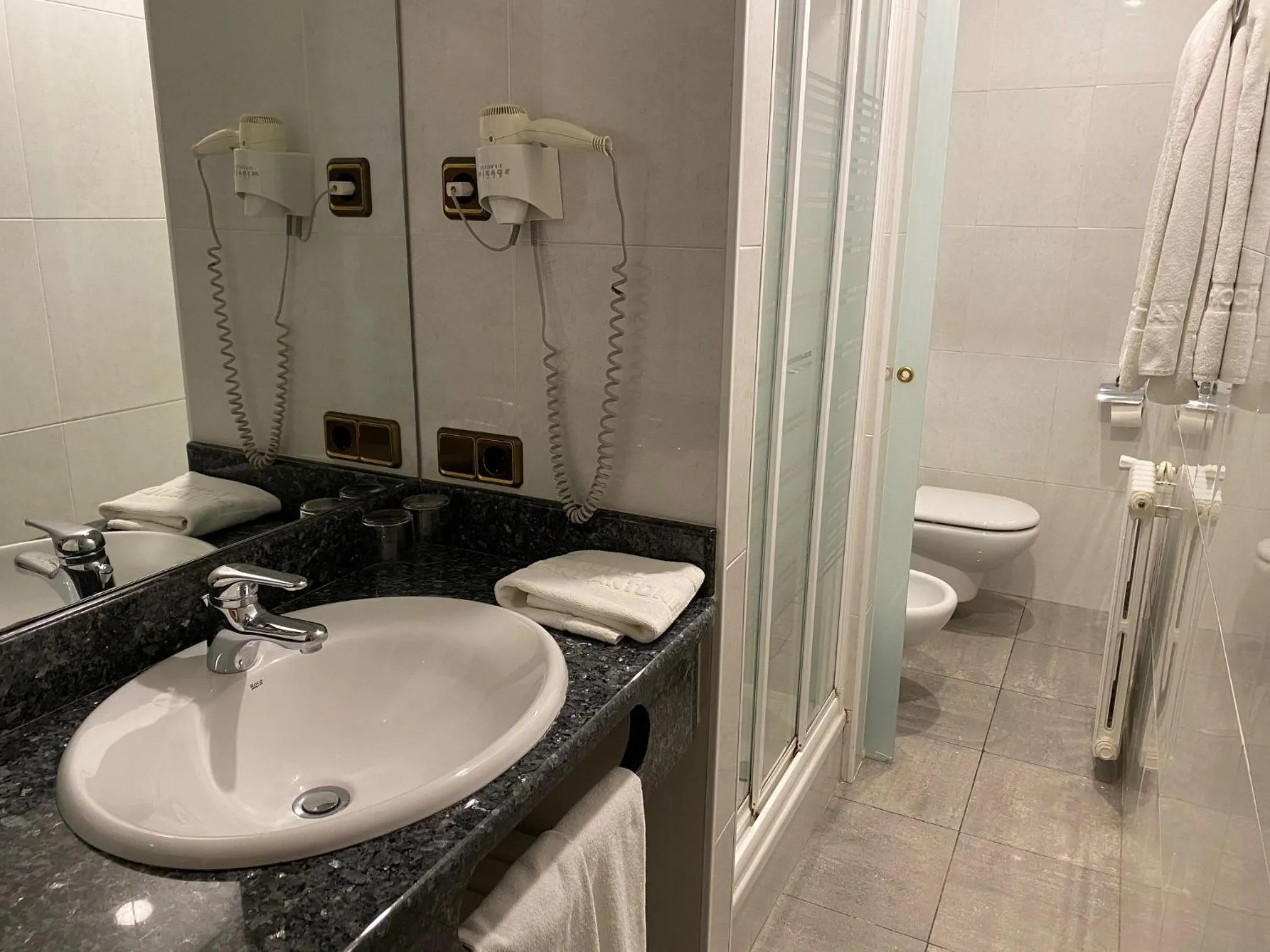 Toilet in Hotel Sant Antoni