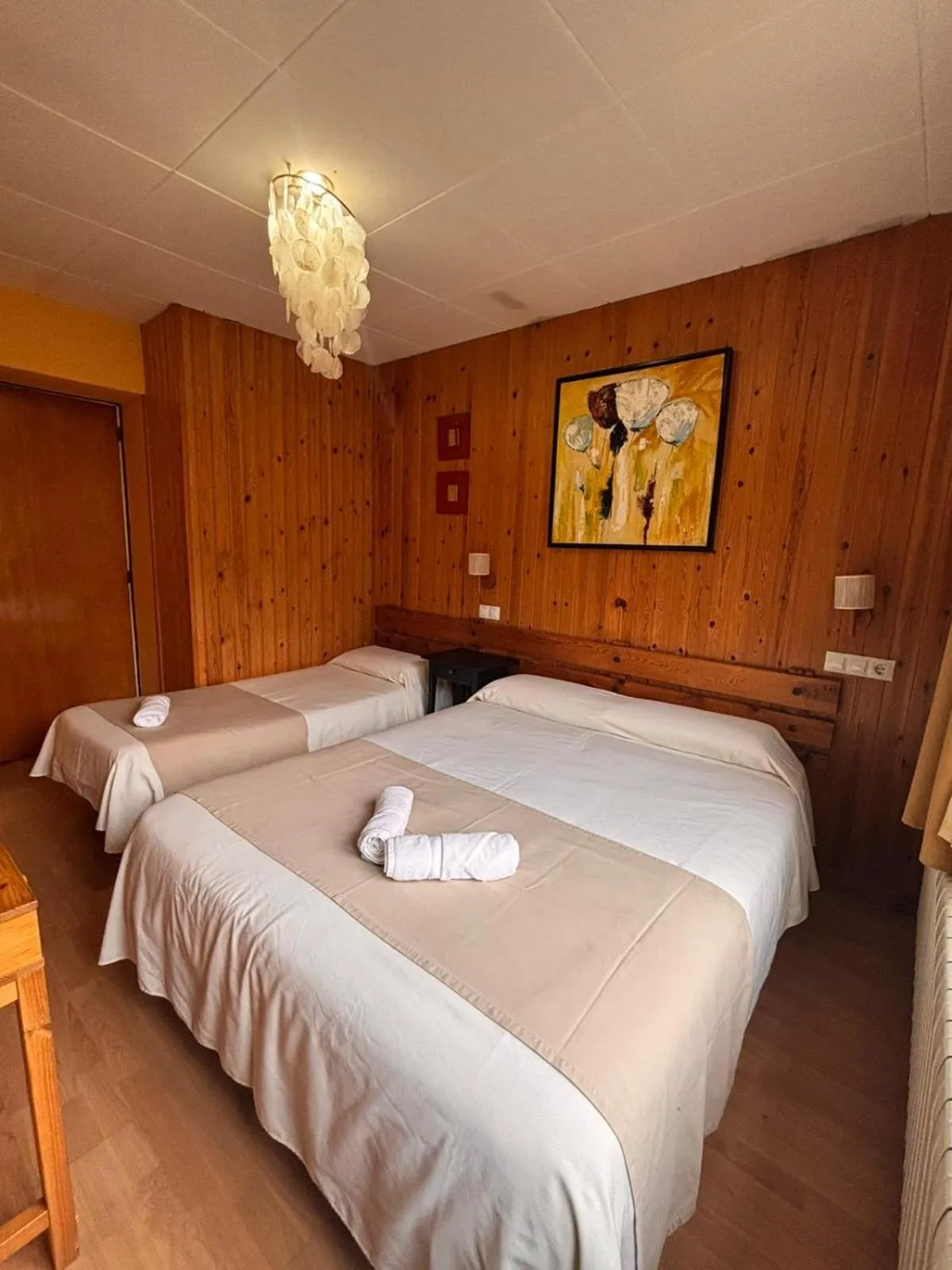 Bedroom, Bed in Hotel Prats