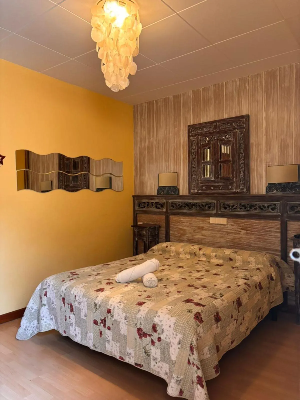 Bedroom, Bed in Hotel Prats